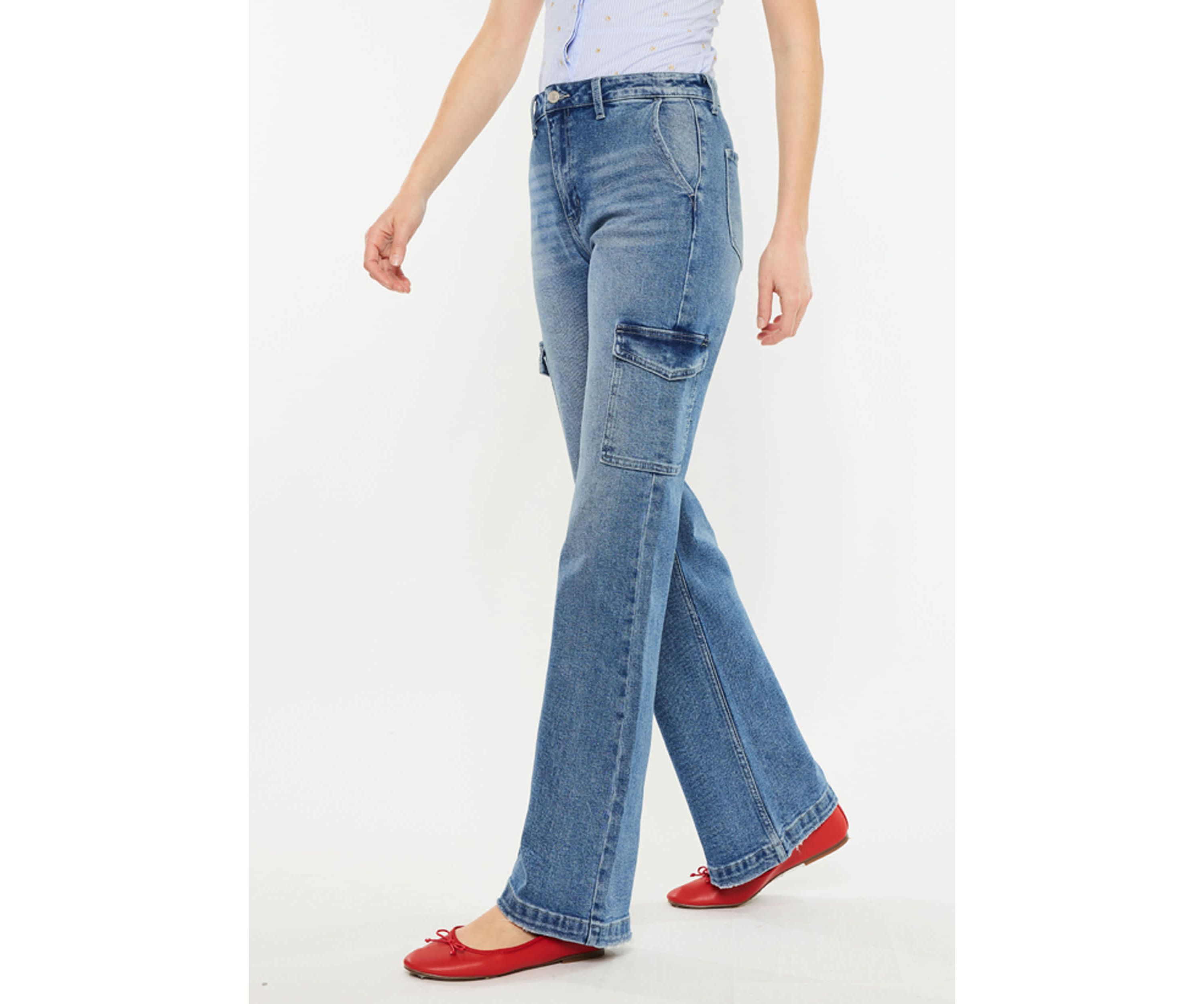Aspen High Rise Wide Flare Jeans