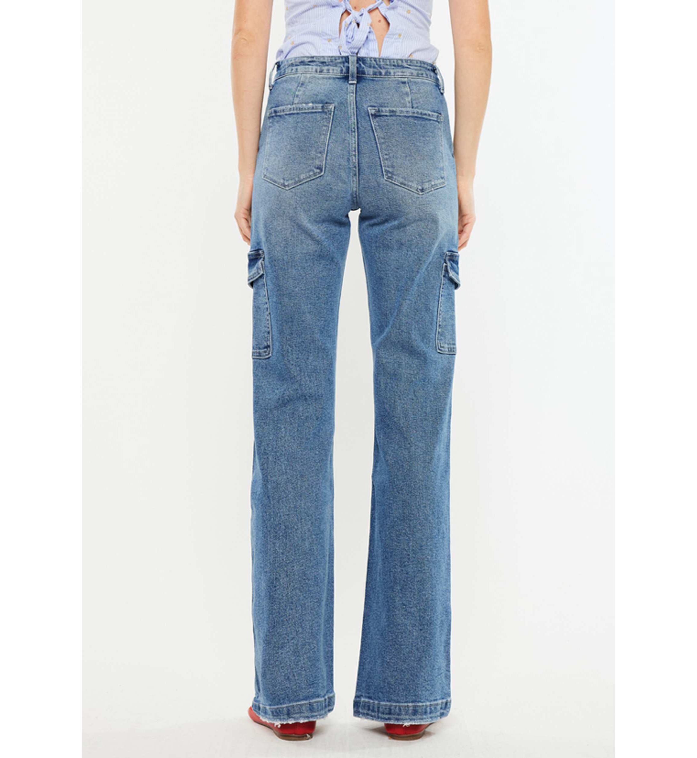 Aspen High Rise Wide Flare Jeans