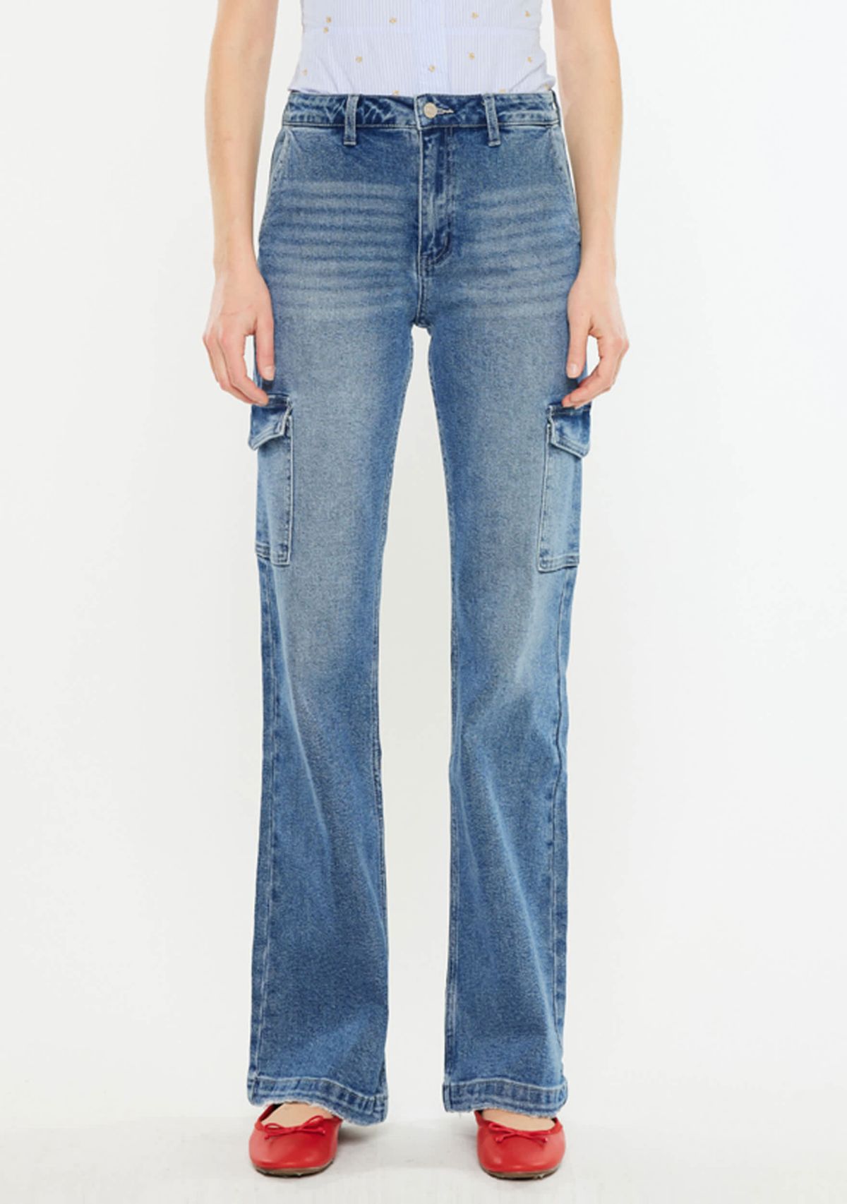 Aspen High Rise Wide Flare Jeans