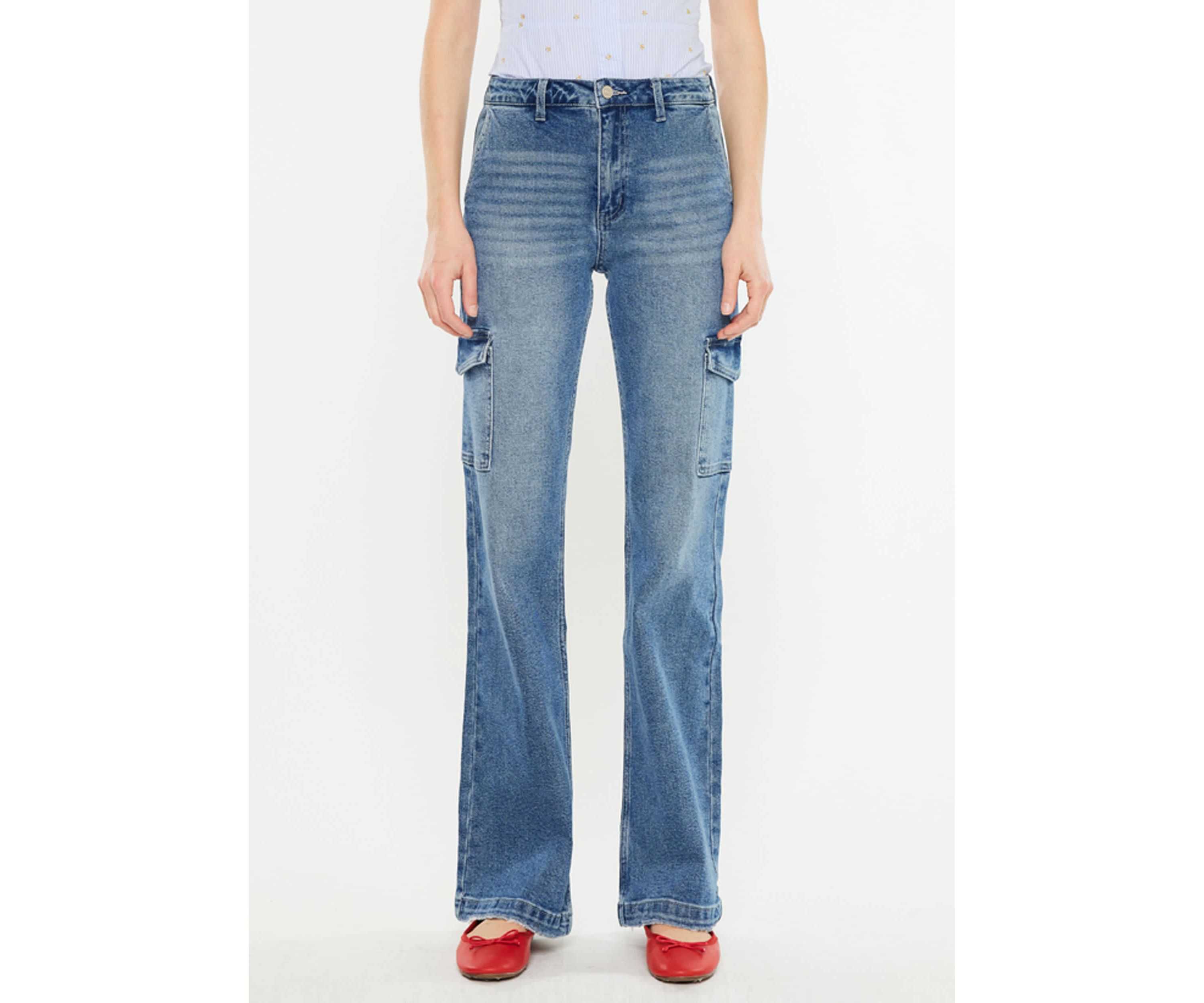 Aspen High Rise Wide Flare Jeans