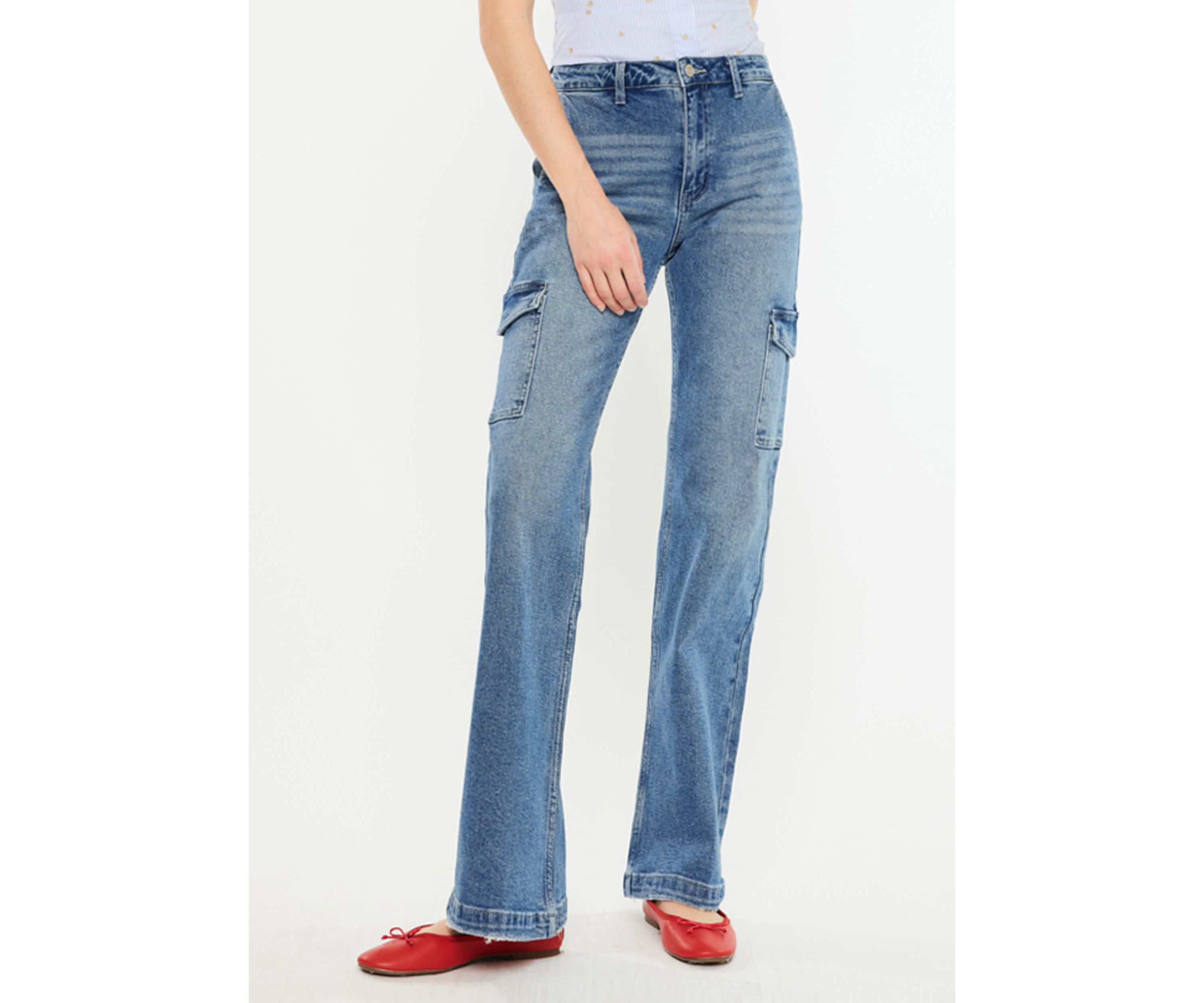 Aspen High Rise Wide Flare Jeans