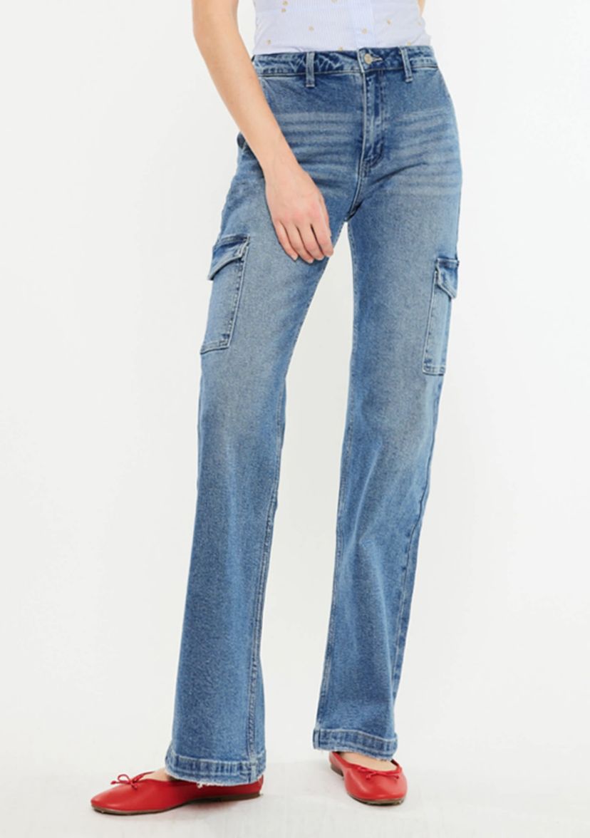 Aspen High Rise Wide Flare Jeans
