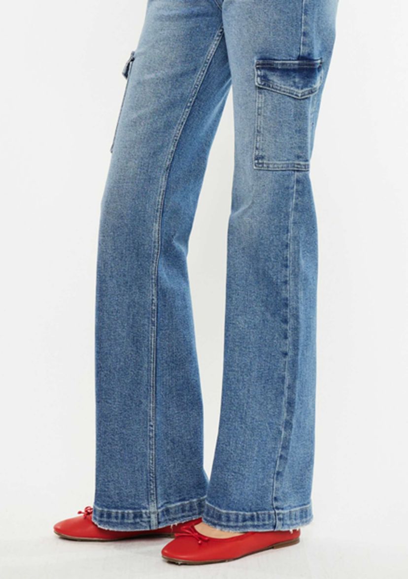 Aspen High Rise Wide Flare Jeans