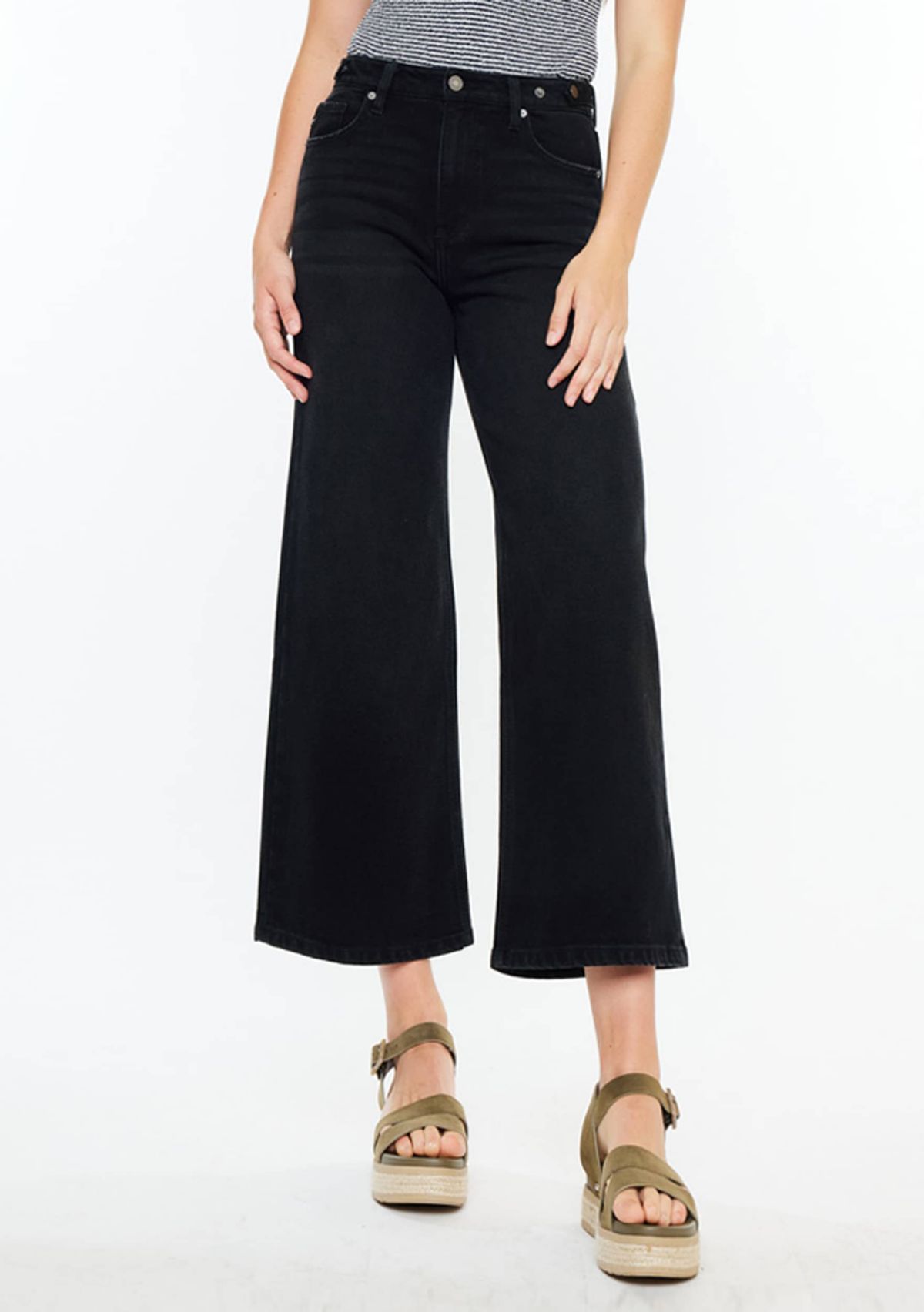 Victoria Ultra High Rise Cropped Wide Leg