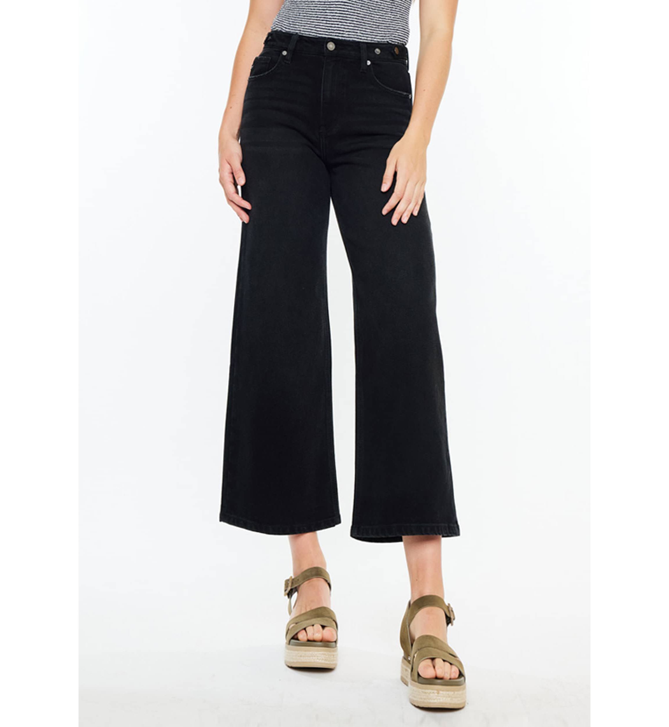 Victoria Ultra High Rise Cropped Wide Leg