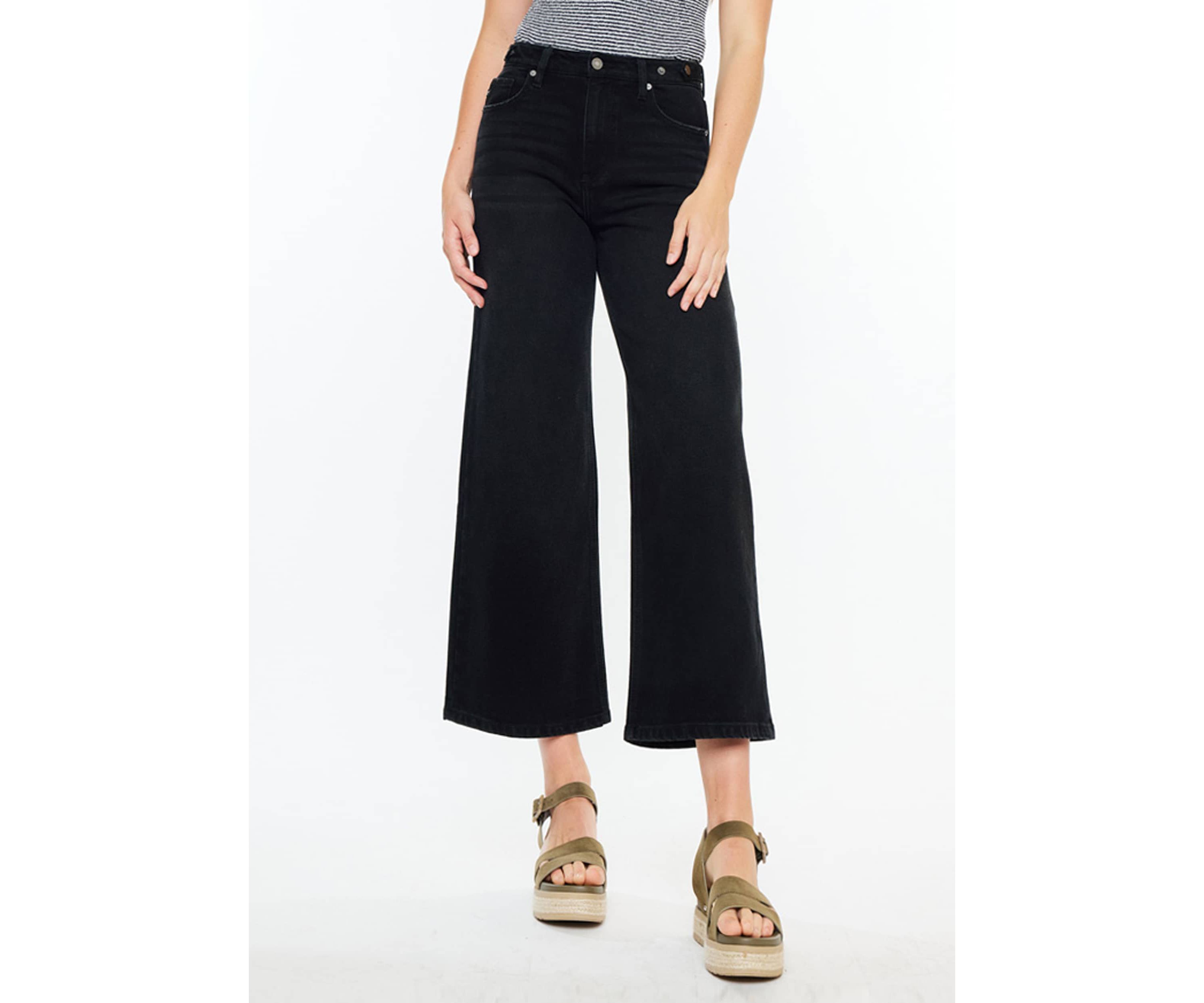 Victoria Ultra High Rise Cropped Wide Leg