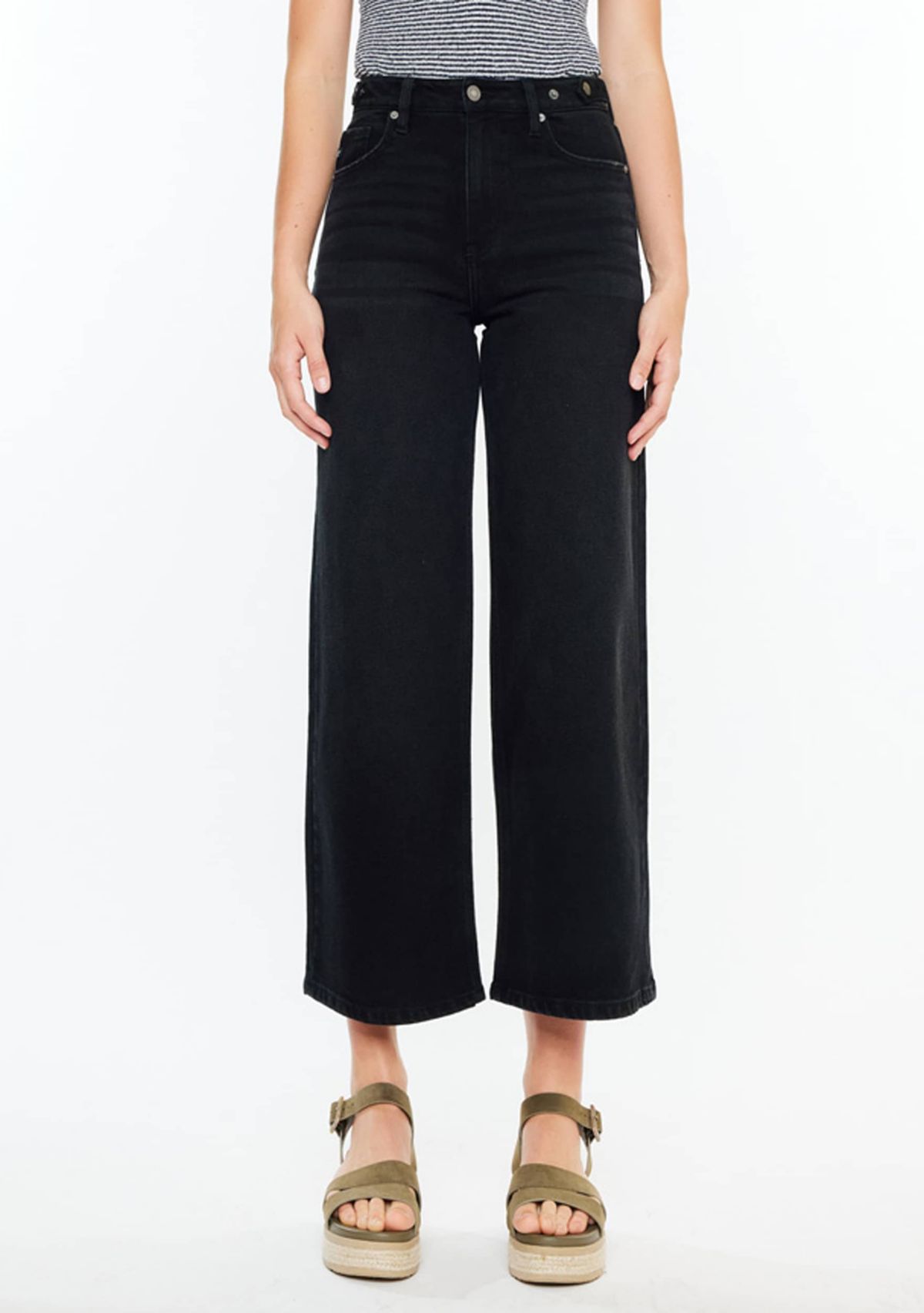 Victoria Ultra High Rise Cropped Wide Leg