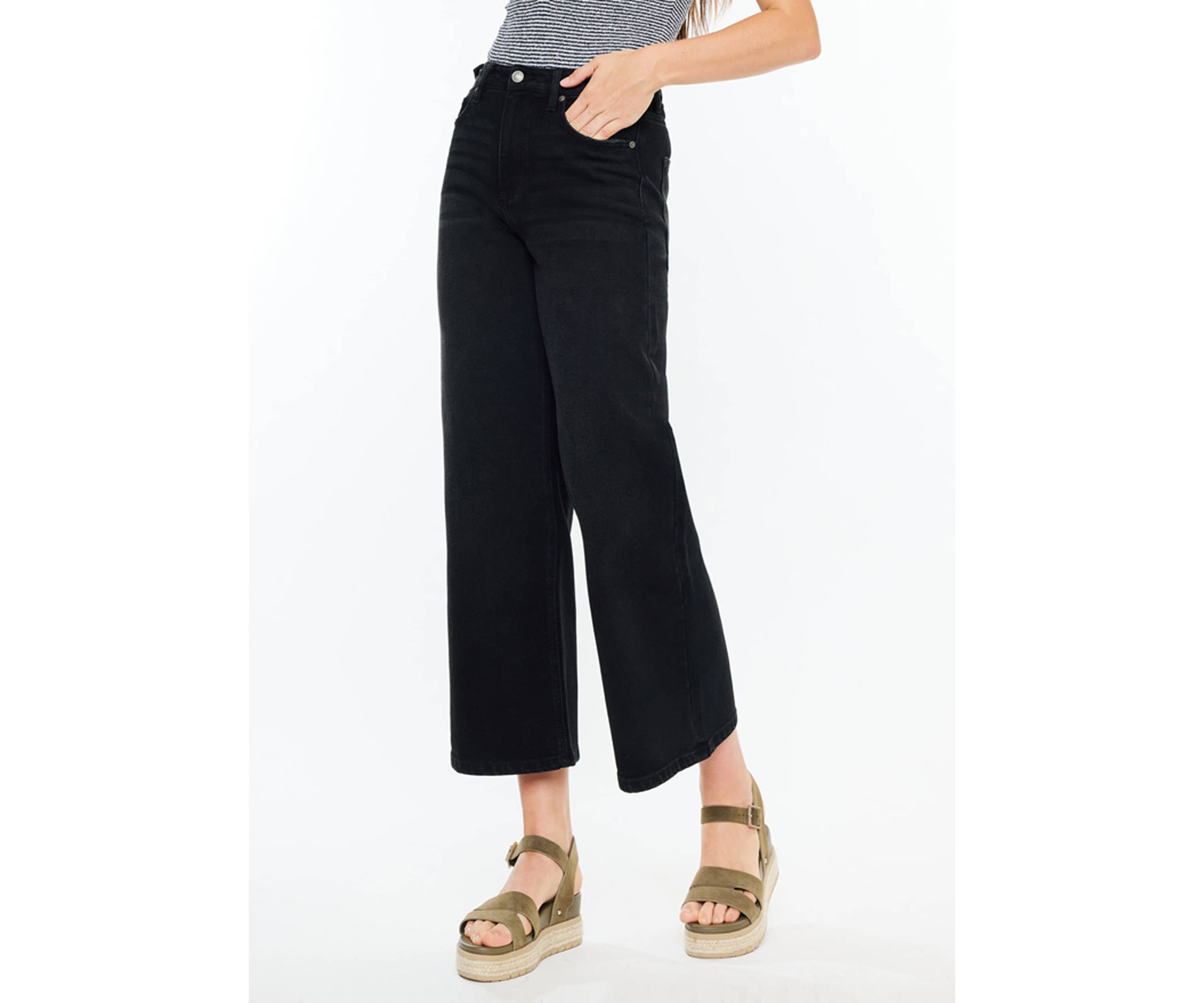 Victoria Ultra High Rise Cropped Wide Leg