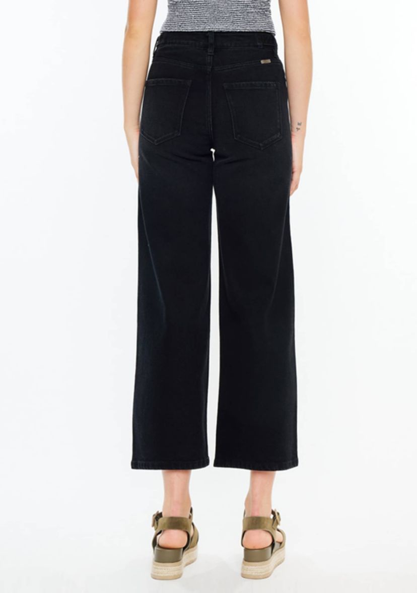 Victoria Ultra High Rise Cropped Wide Leg