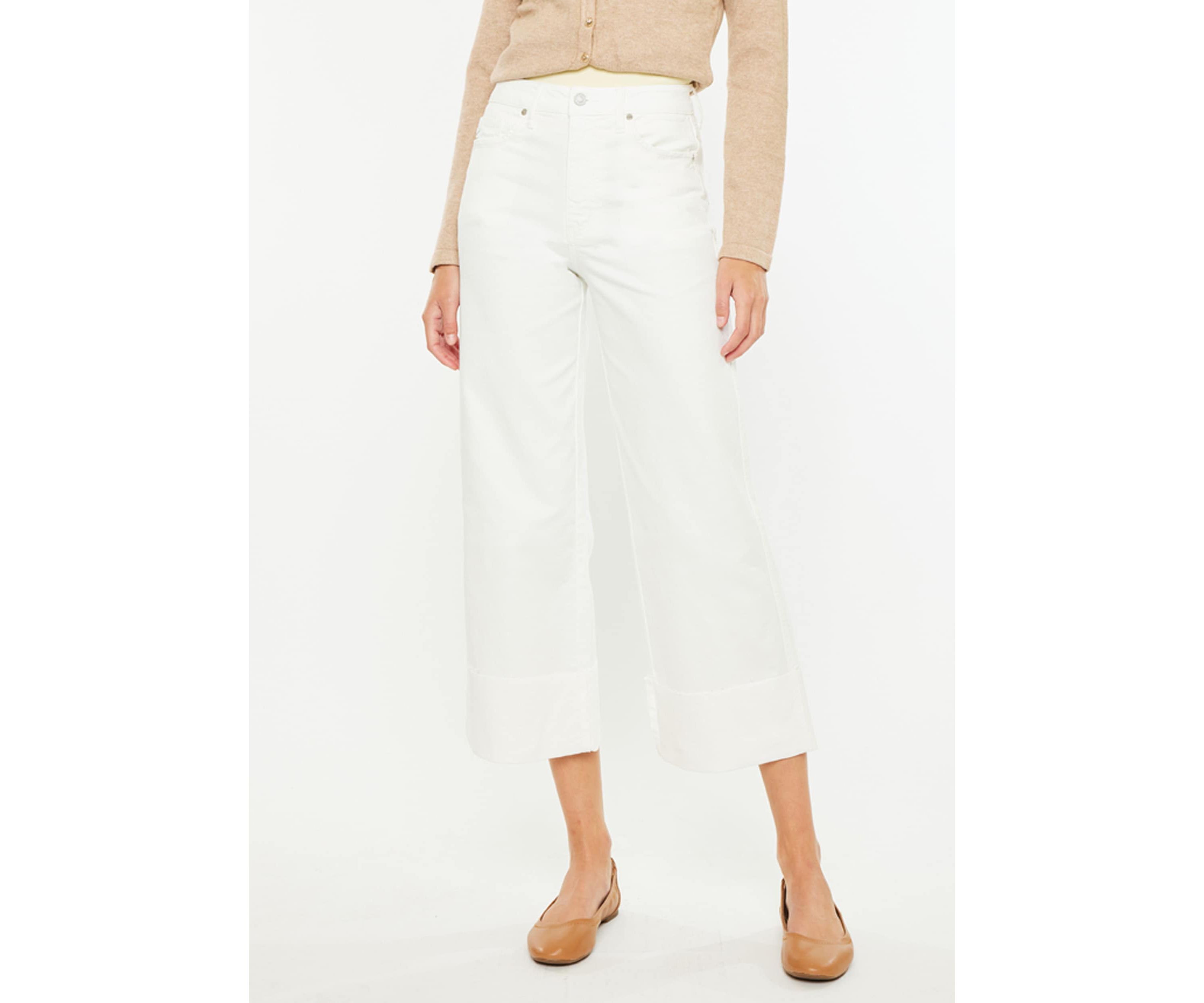 Sammie High Rise 90s Cropped Wide Leg
