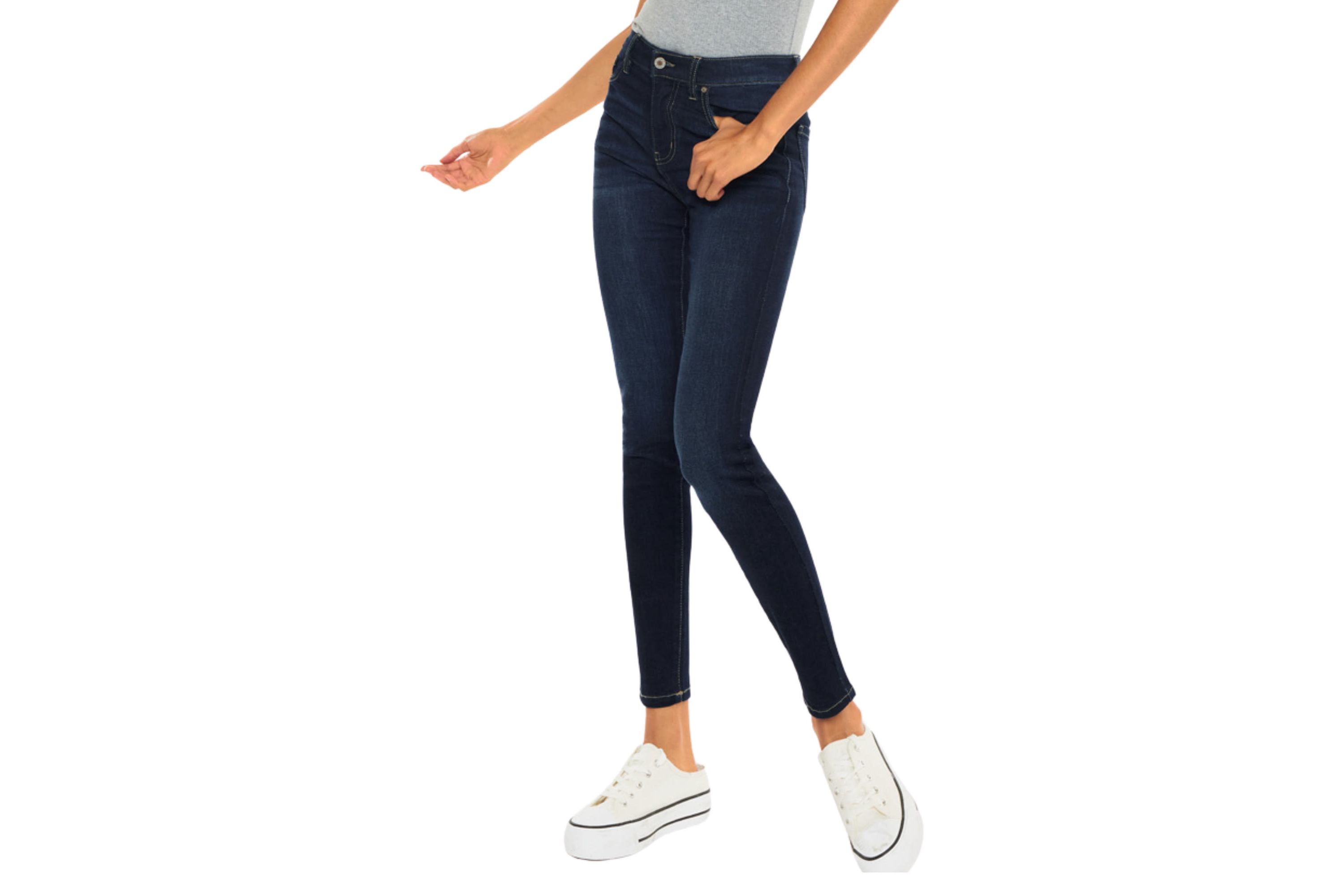 Bennie High Rise Stretch Super Skinny Jeans