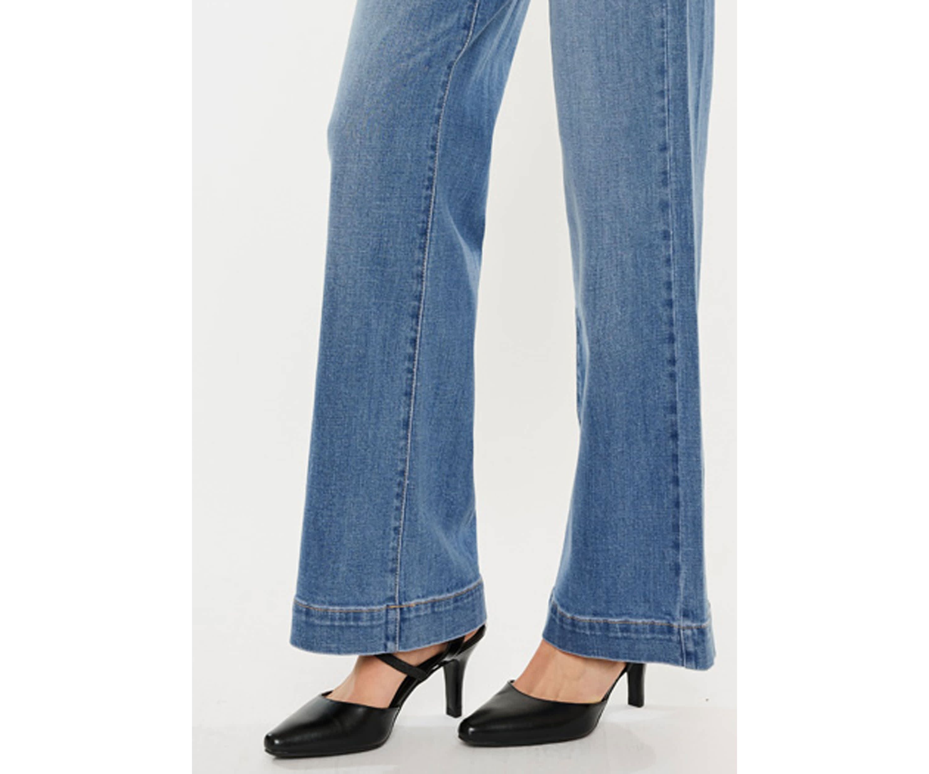 Bertha High Rise Trouser Wide Leg Jeans