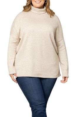 売れ筋商品|||キヨナ ニット&セーター アウター レディース Women's Plus Size Paris Turtleneck Tunic Sweater Ivory Womens Plus Size Paris Turtleneck Tunic Sweater - Kiyonna