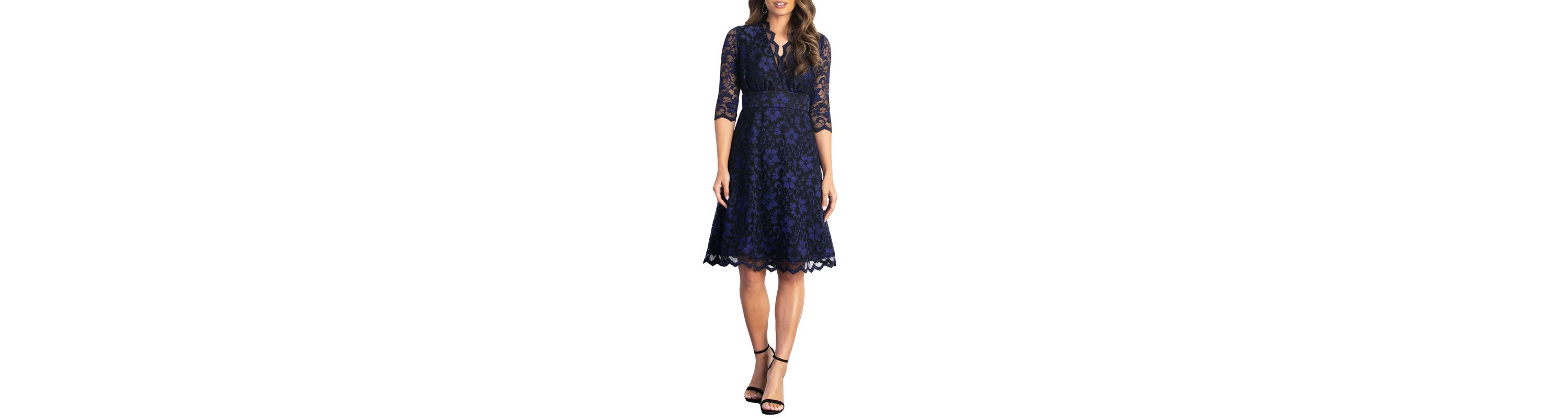 Womens Mon Cherie Floral Lace Cocktail Dress