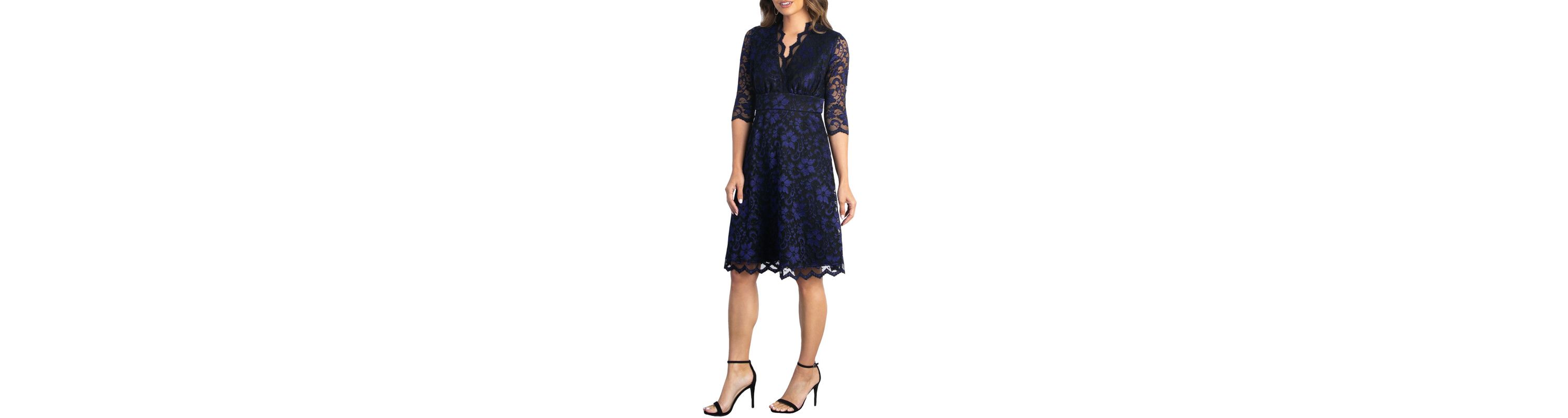 Womens Mon Cherie Floral Lace Cocktail Dress