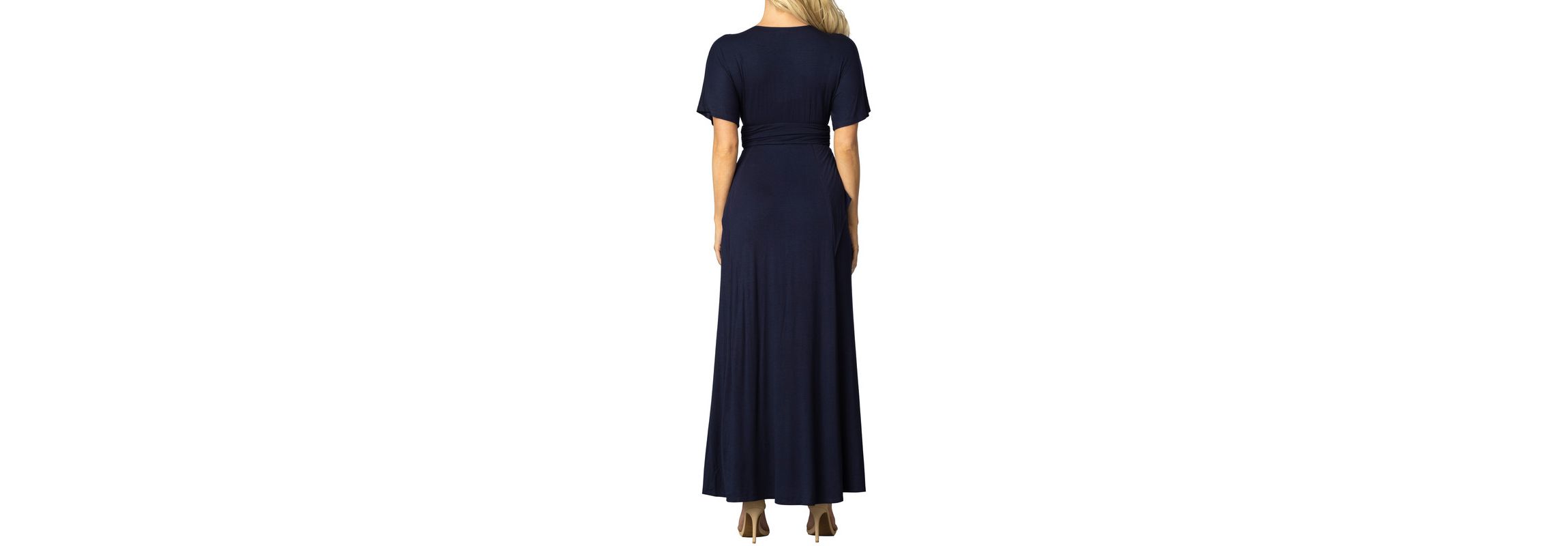 Womens Indie Flair Maxi Dress with Kimono Sleeves