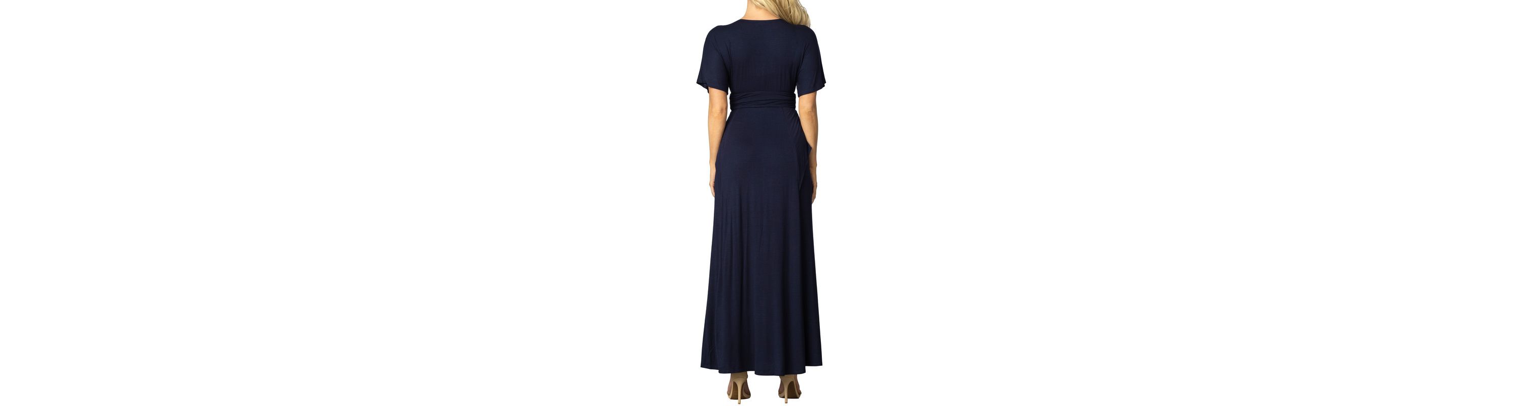 Womens Indie Flair Maxi Dress with Kimono Sleeves