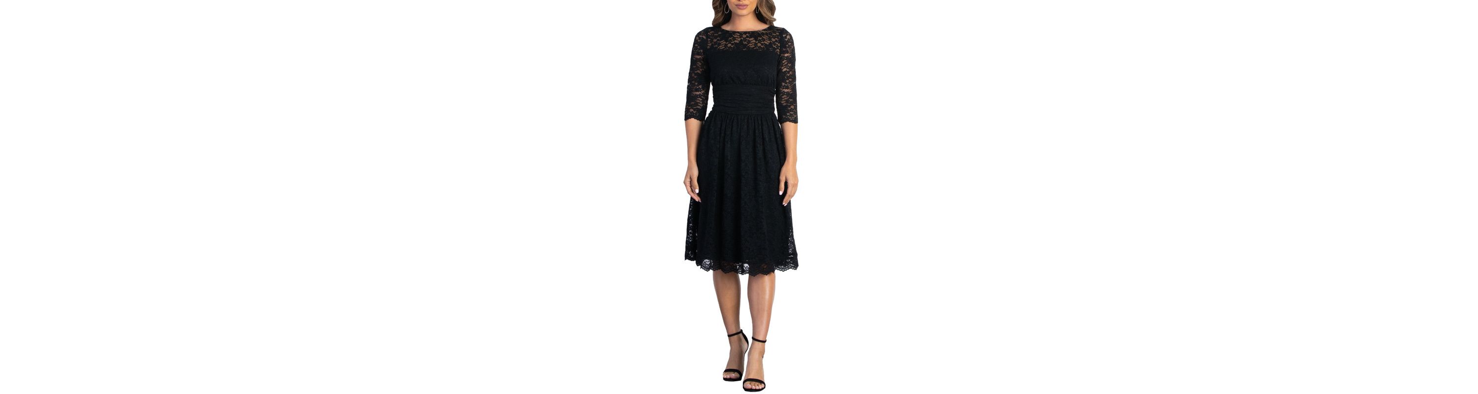 Womens Luna Lace Cocktail Midi Dress