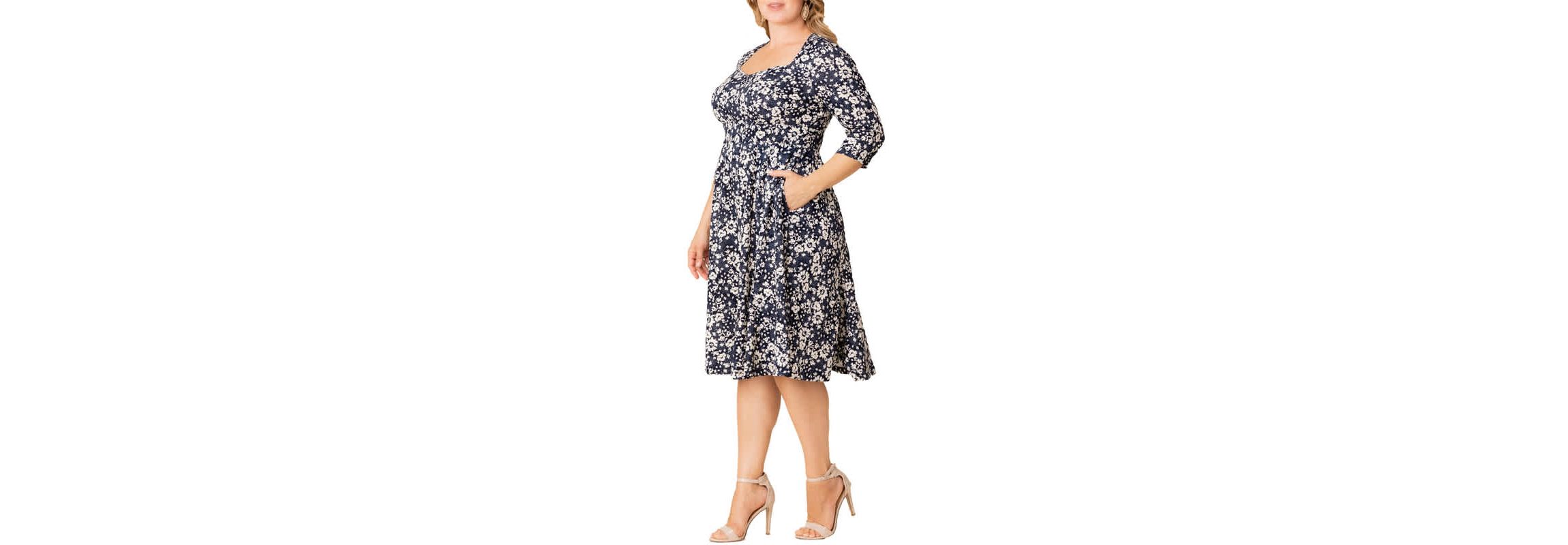 Womens Plus Size Royal Sweetheart Cocktail Dress