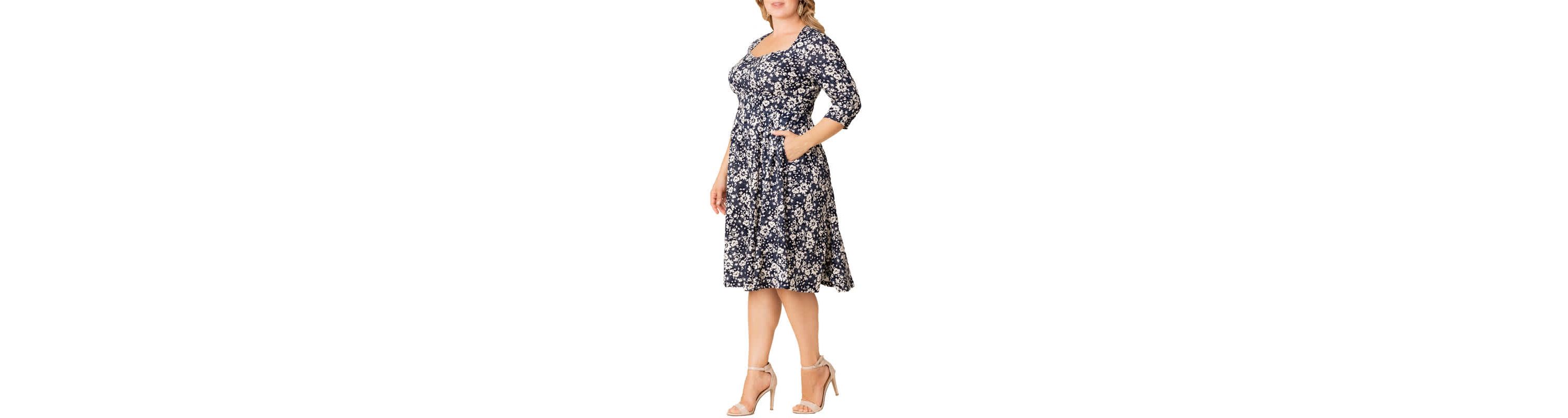 Womens Plus Size Royal Sweetheart Cocktail Dress