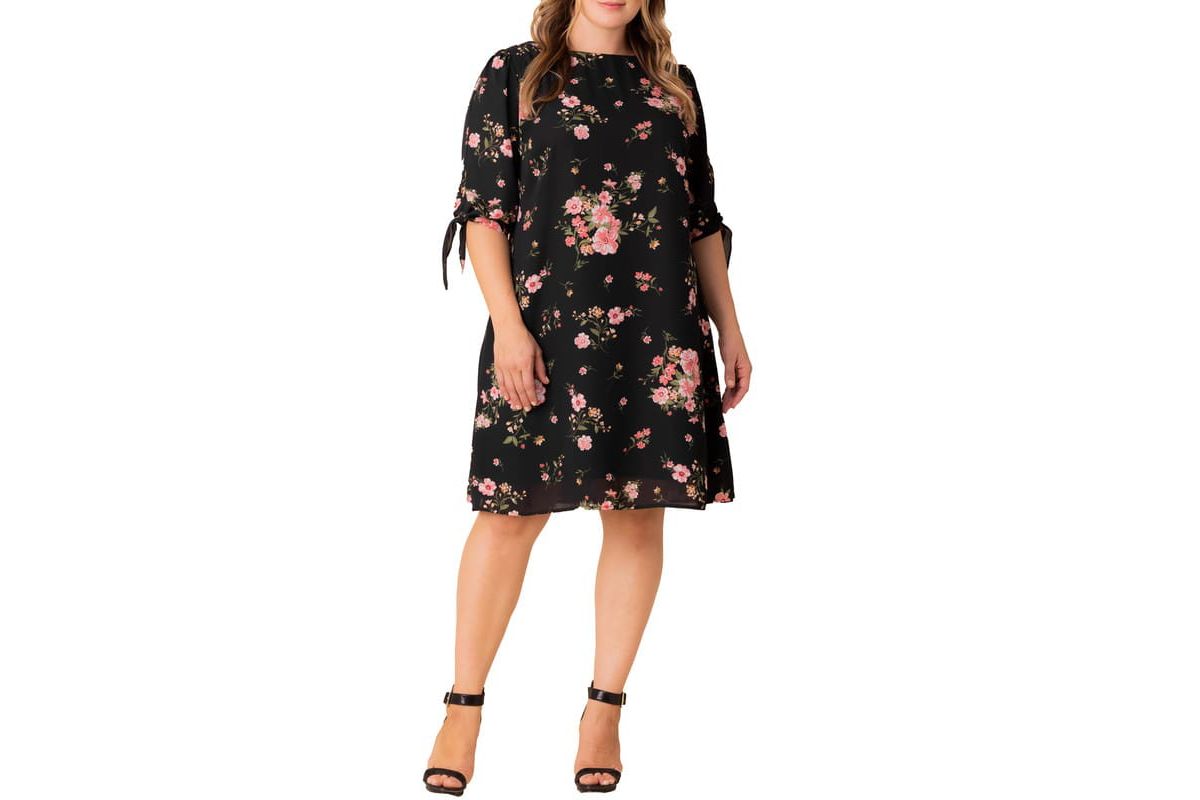 Womens Plus Size Manhattan Shift Dress Dress