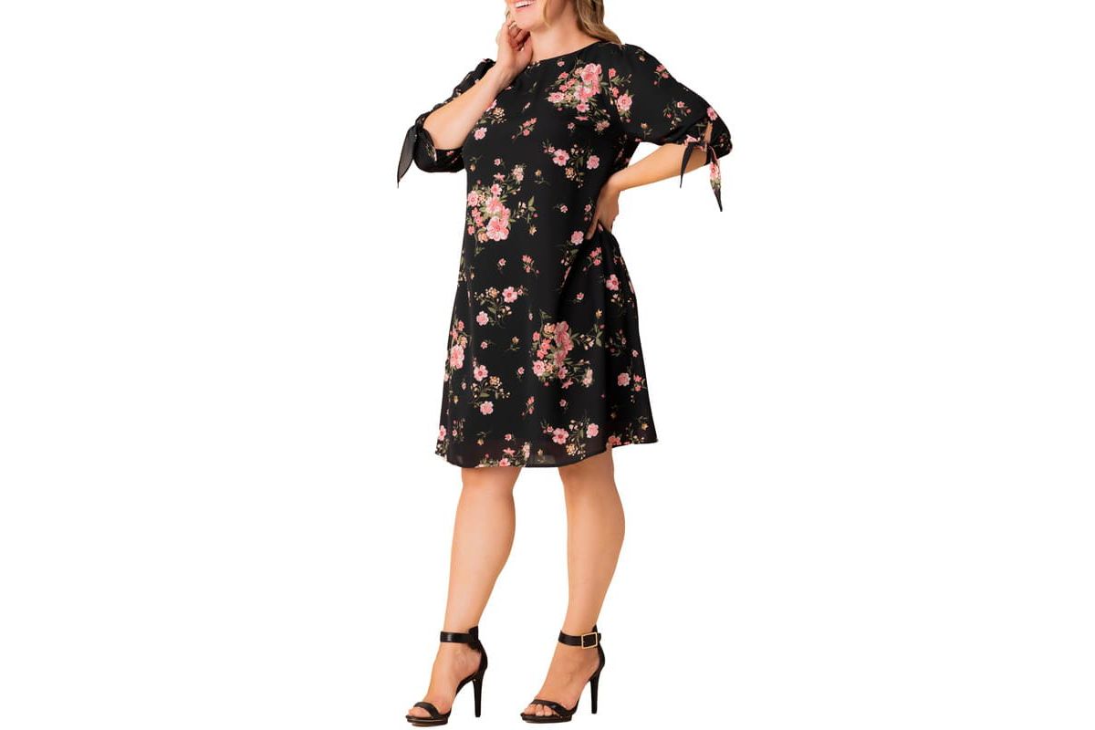 Womens Plus Size Manhattan Shift Dress Dress