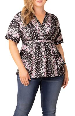 KIYONNA Women's Plus Size Encore Print Top