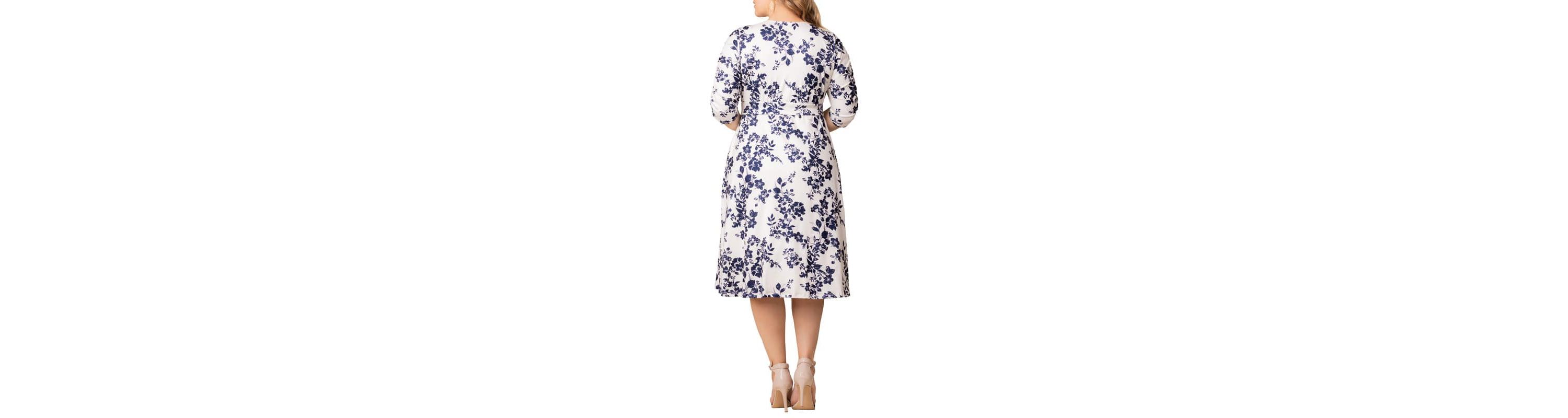 Womens Plus Size Gabriella A-Line Dress with Pockets