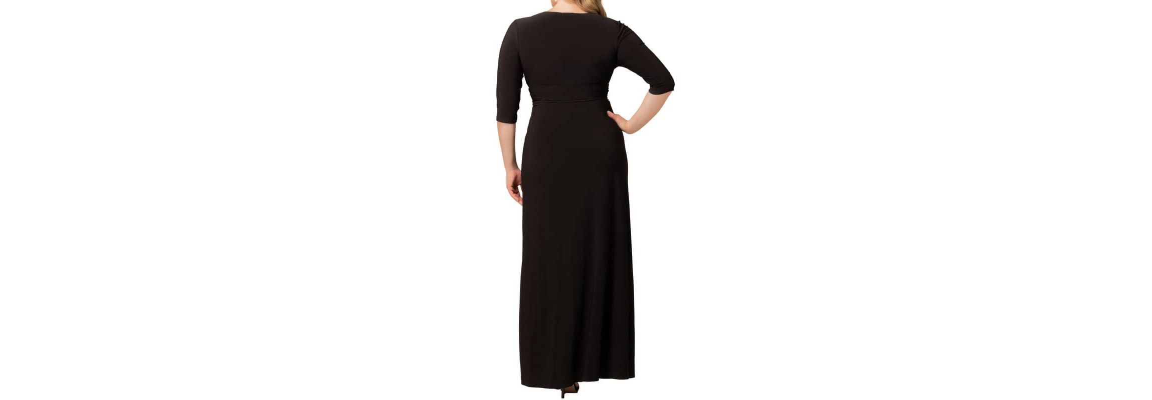 Womens Plus Size Evening Romance Column Gown