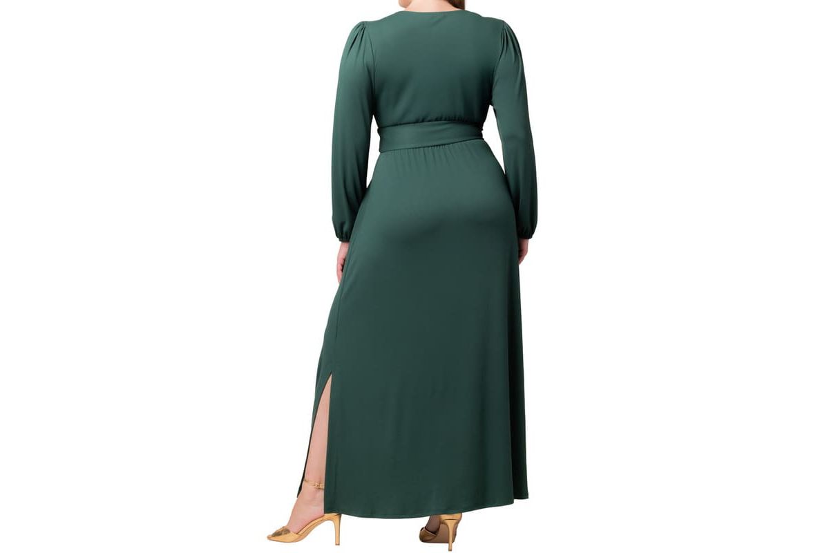 Plus Size Kelsey Long Sleeve Maxi Dress