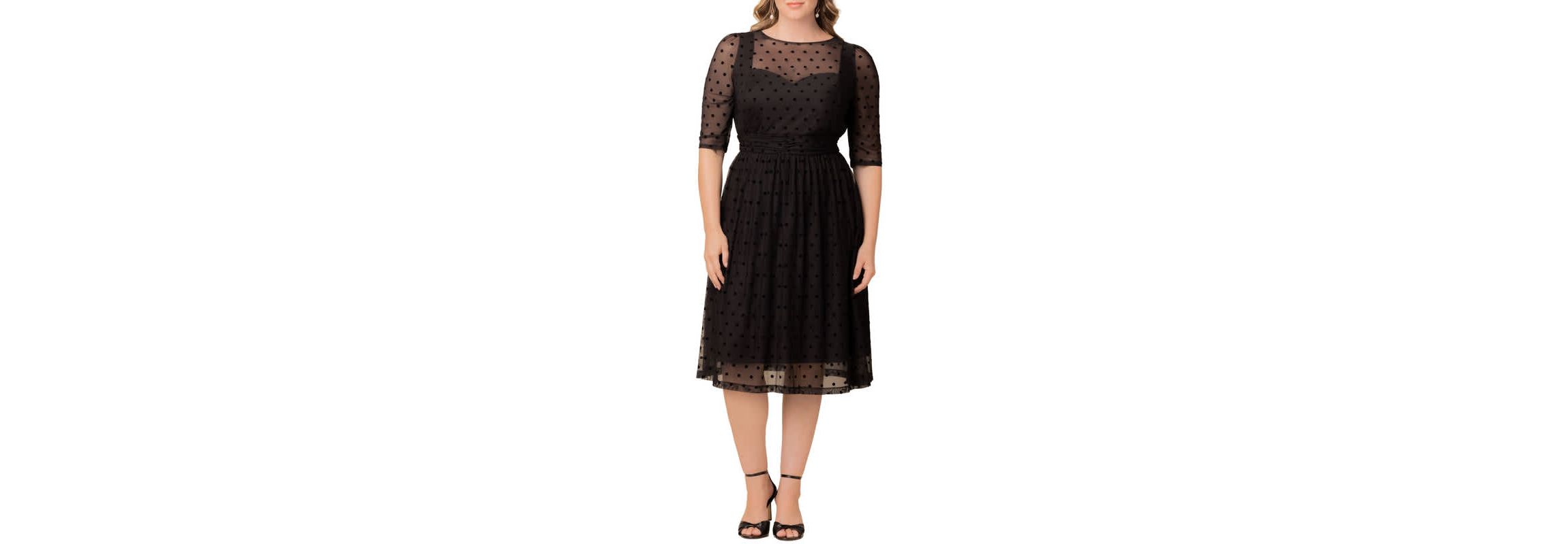 Kiyonna Women's Plus Size Vita Cocktail Dress, 5X