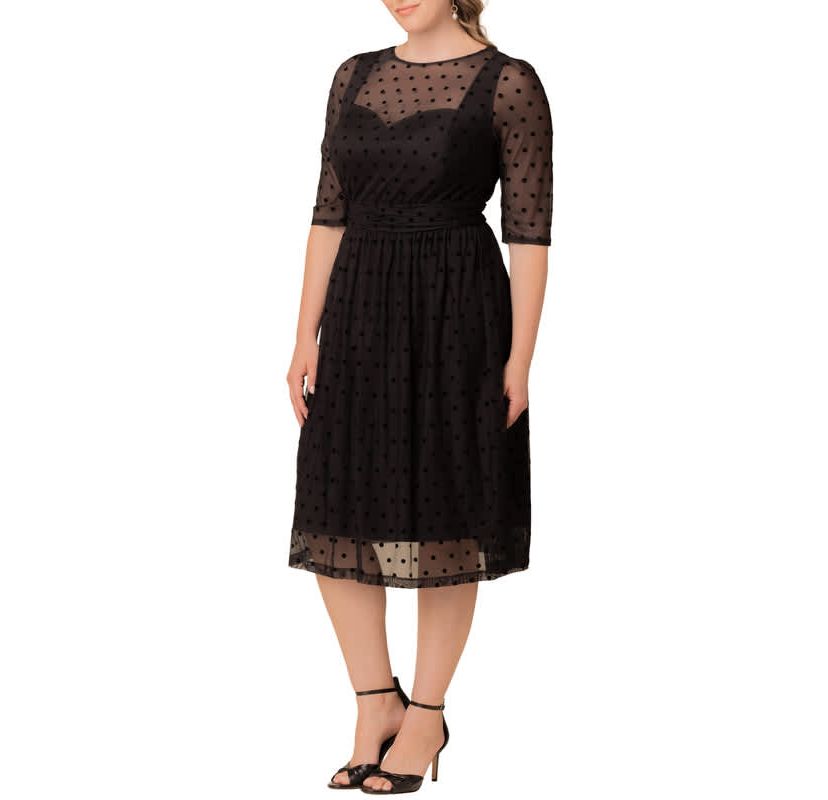 belk womens cocktail dresses KIYONNA Women's Plus Size Crystal Cove Cocktail Dress with Pockets