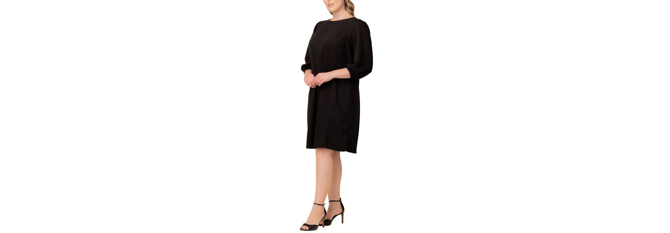 Womens Plus Size Madison Sweater Knit Shift Dress