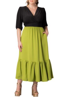 KIYONNA Women's Plus Size Danica Maxi Dress, 3X