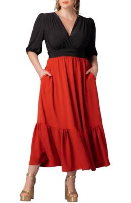 KIYONNA Women's Plus Size Danica Maxi Dress, 2X