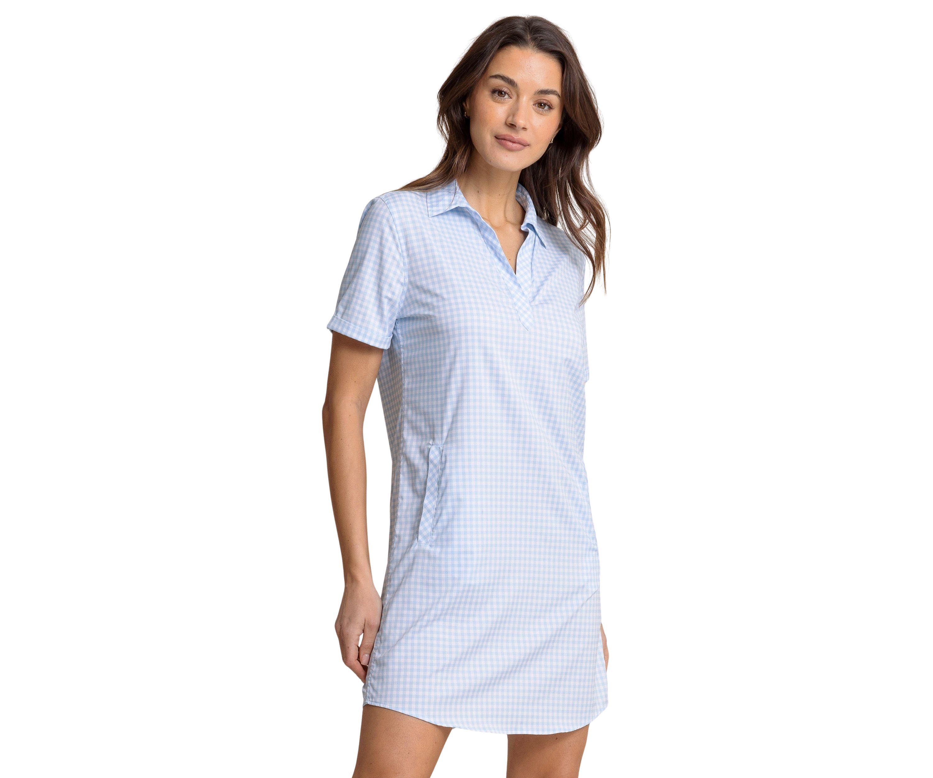Womens Kamryn Gingham Dress