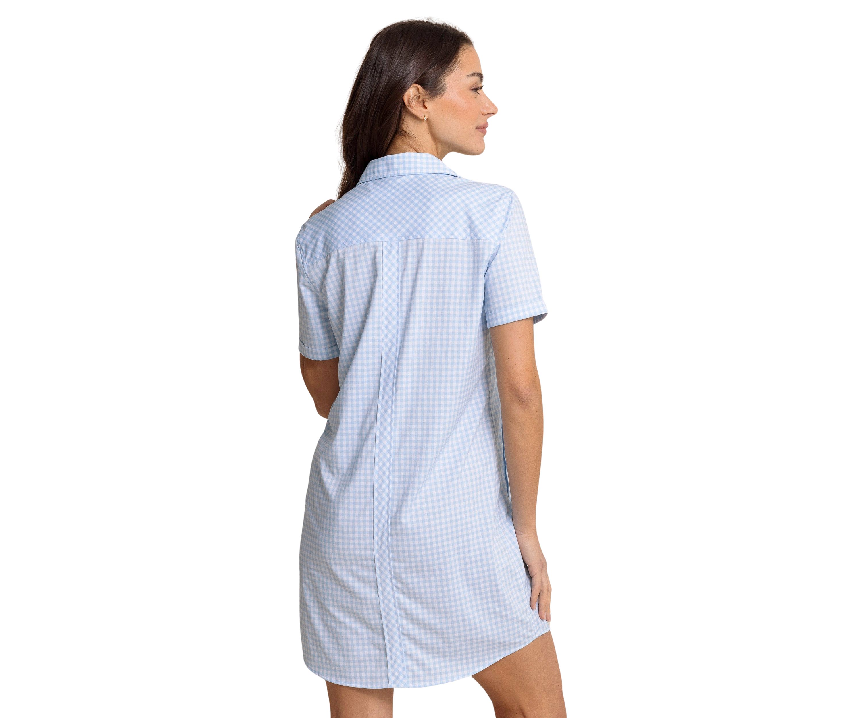Womens Kamryn Gingham Dress