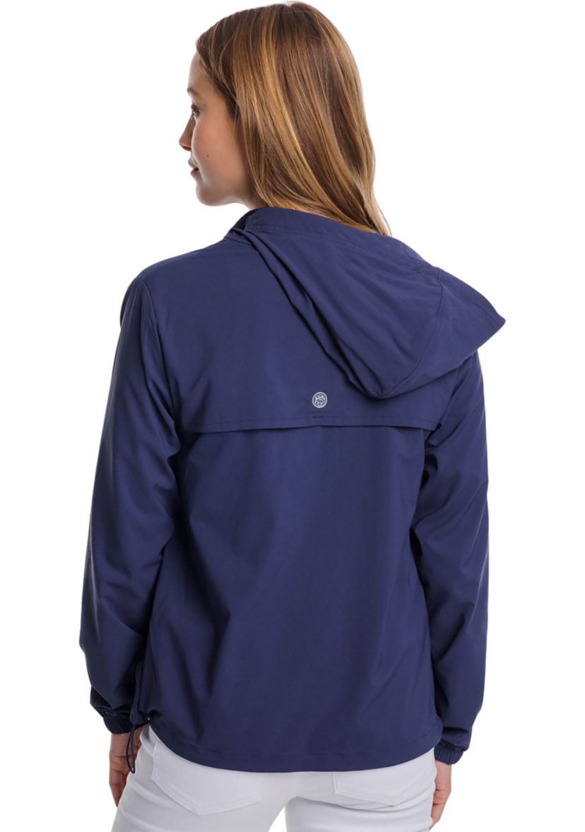 Calie Pop Placket Popover Jacket