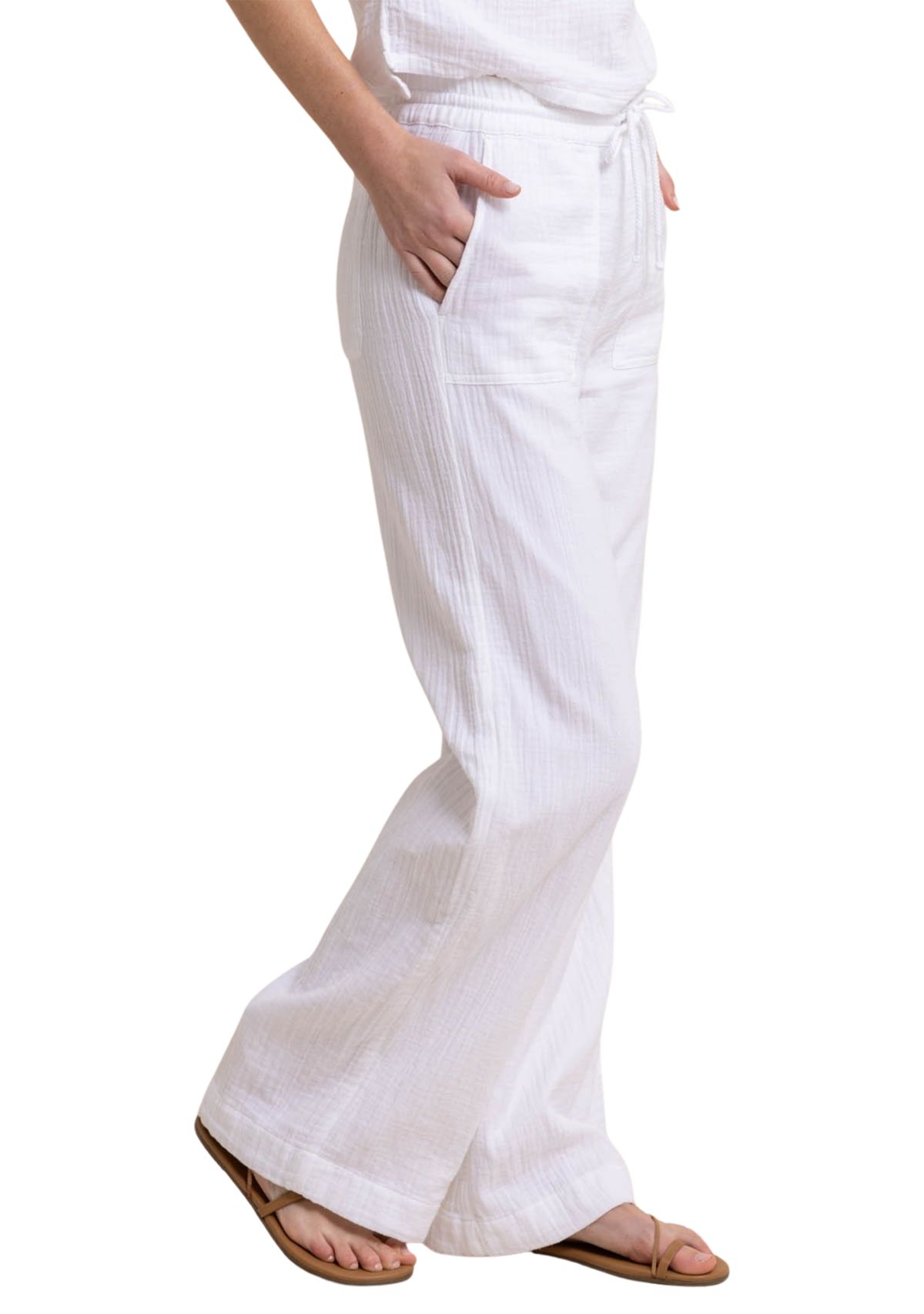 Womens Laken Wide Leg Pants