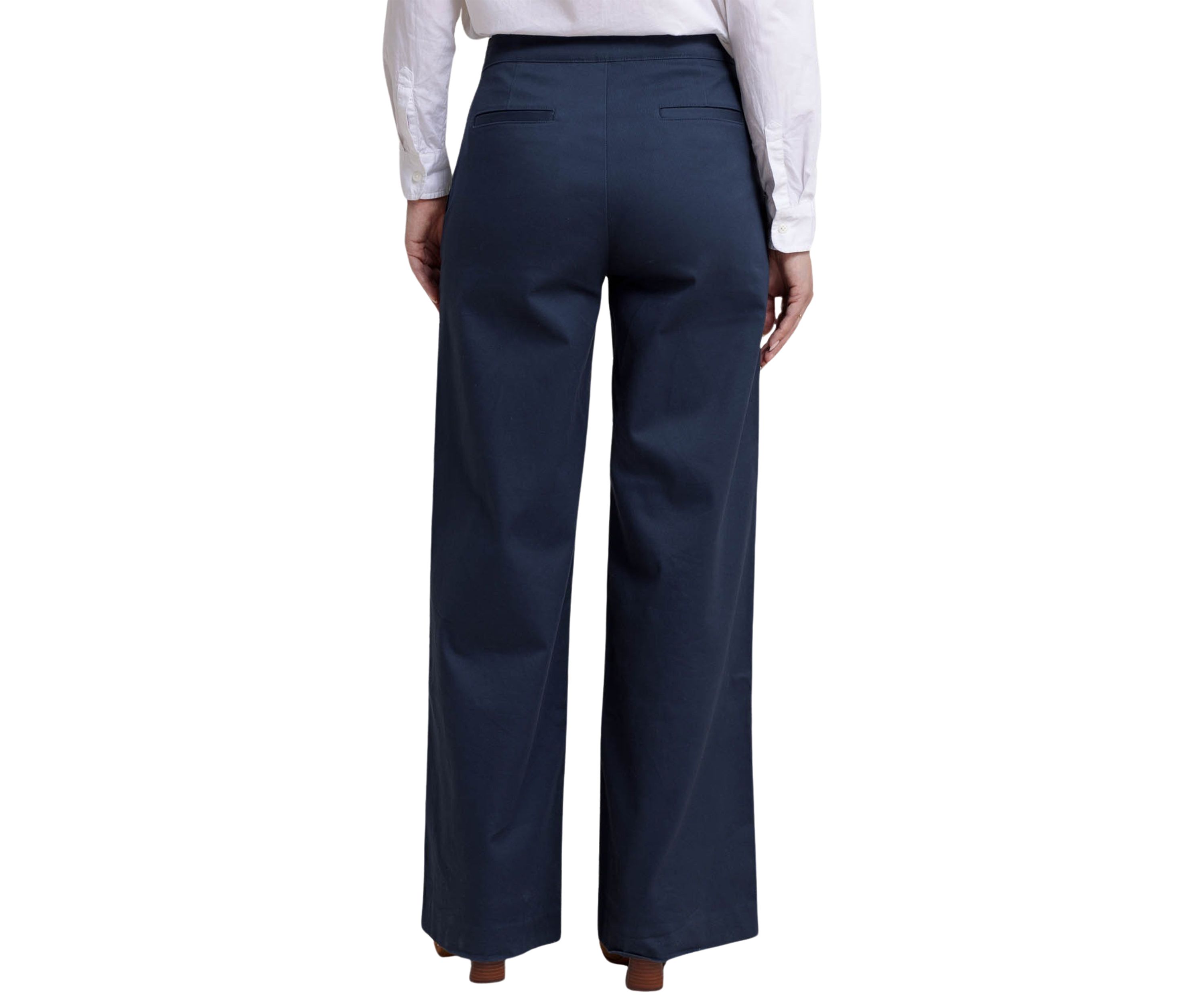 Womens Thalia Wide Leg Sailor Pants