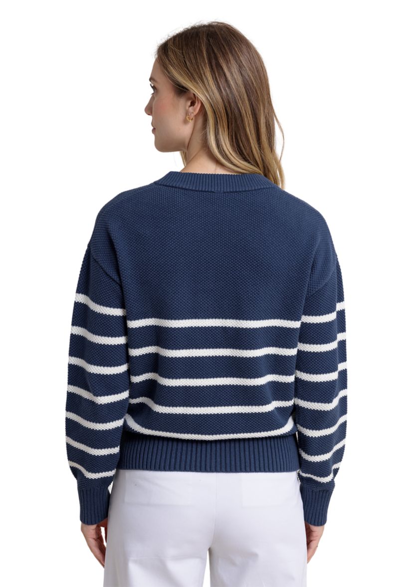 Womens Haisley Striped Sweater