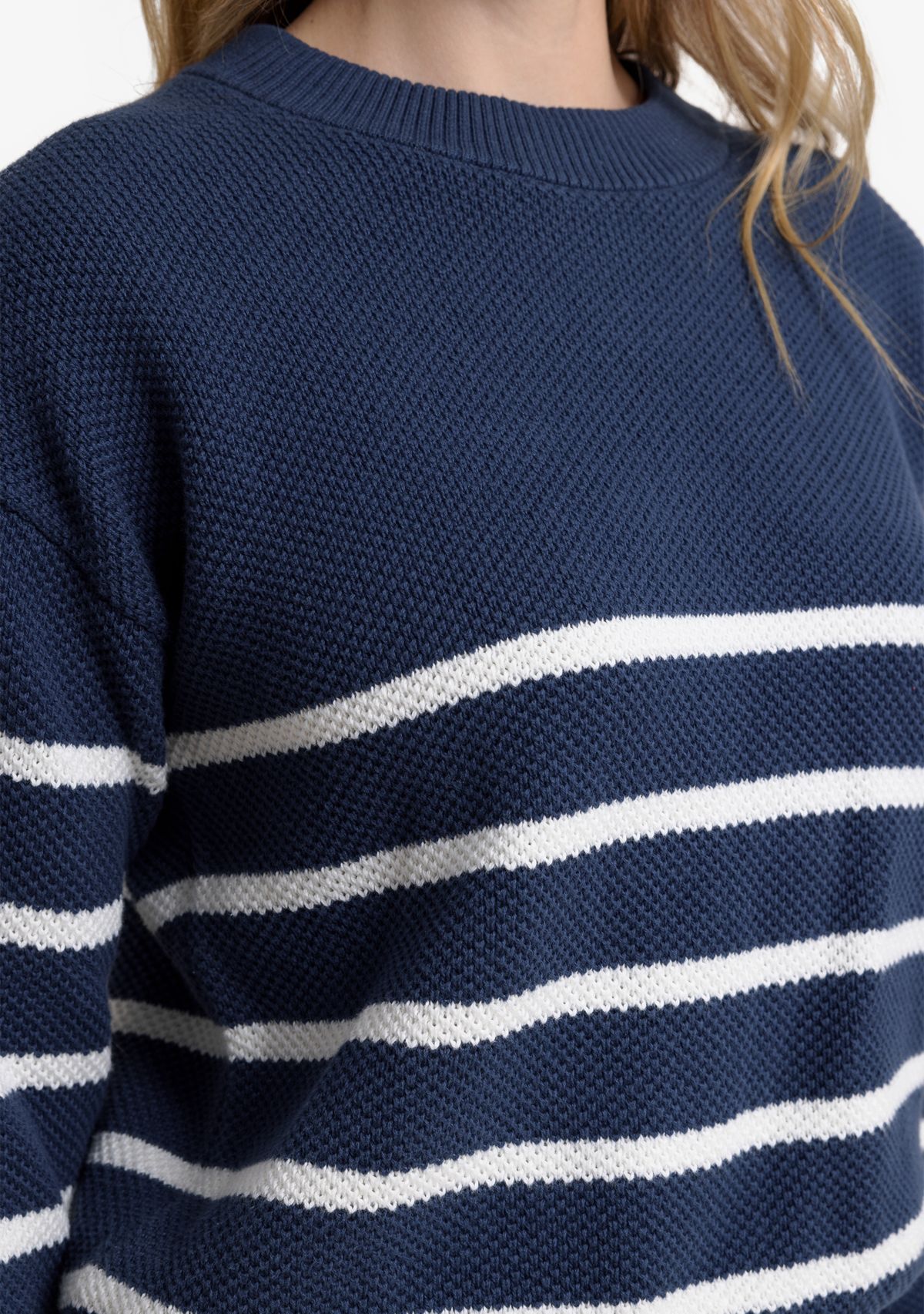 Womens Haisley Striped Sweater