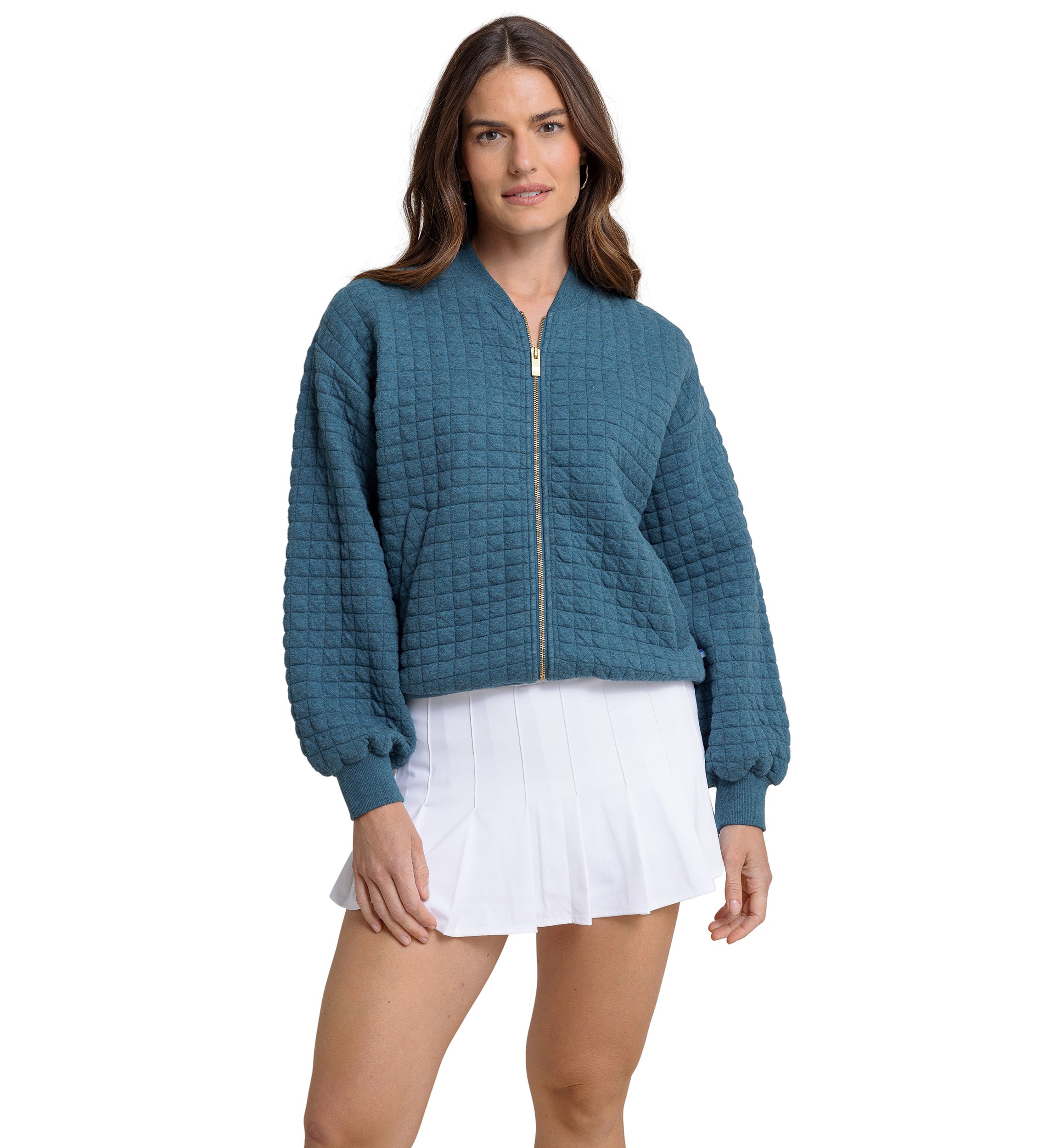 Womens Sutton Heather Quilted Jacket 
