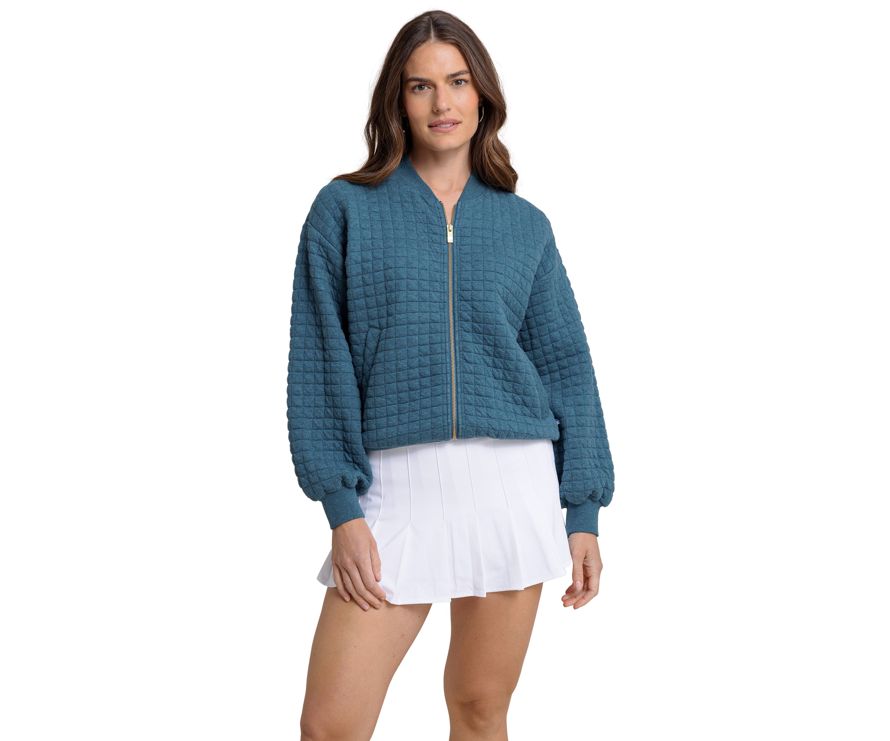 Womens Sutton Heather Quilted Jacket 