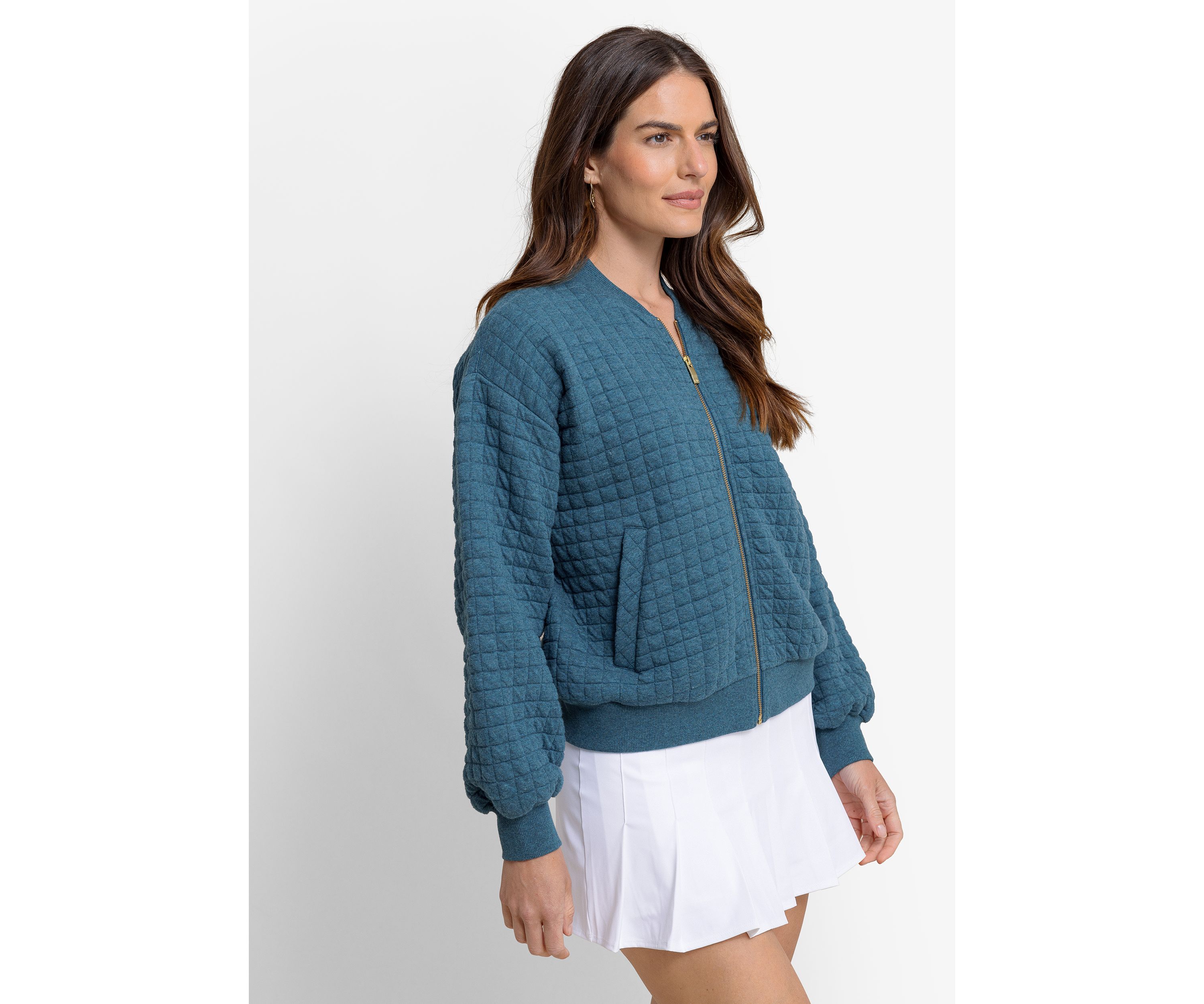 Womens Sutton Heather Quilted Jacket 
