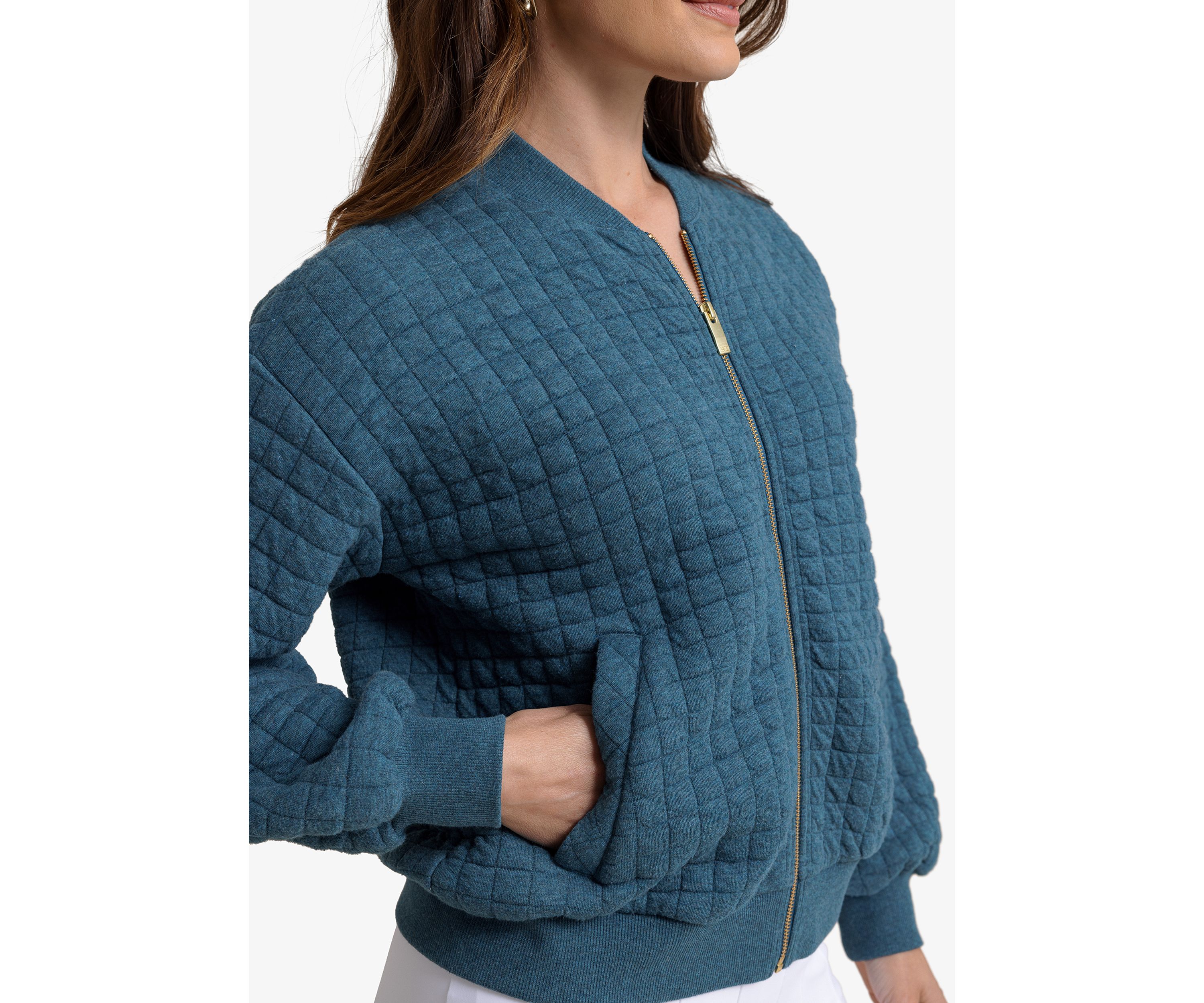 Womens Sutton Heather Quilted Jacket 