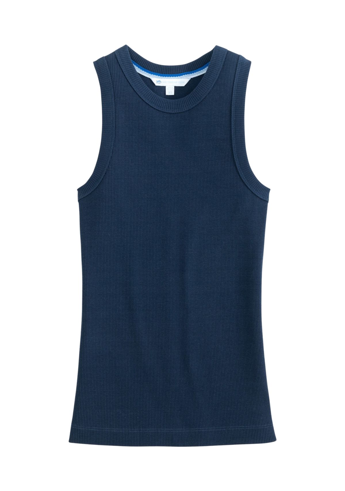 Womens Solid Rib Tank 