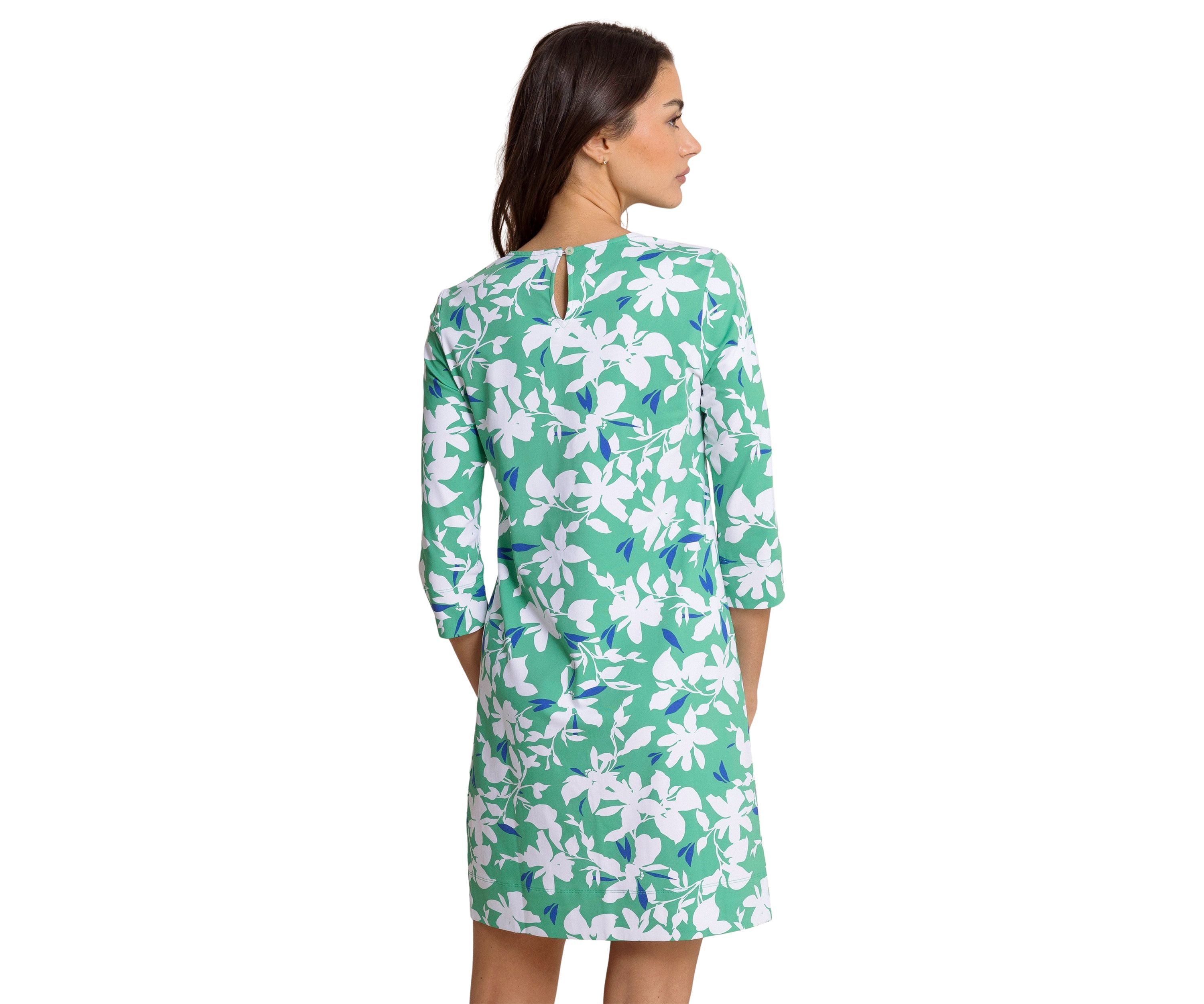 Womens Leira Blossom Bay Print Shift Dress