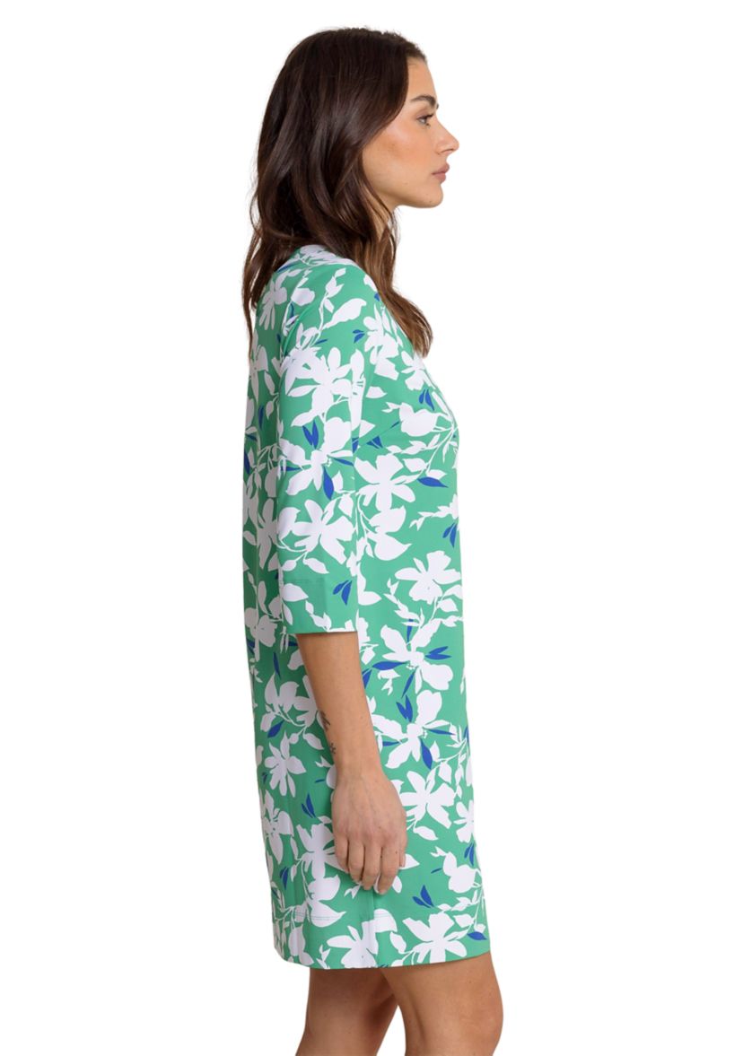 Womens Leira Blossom Bay Print Shift Dress