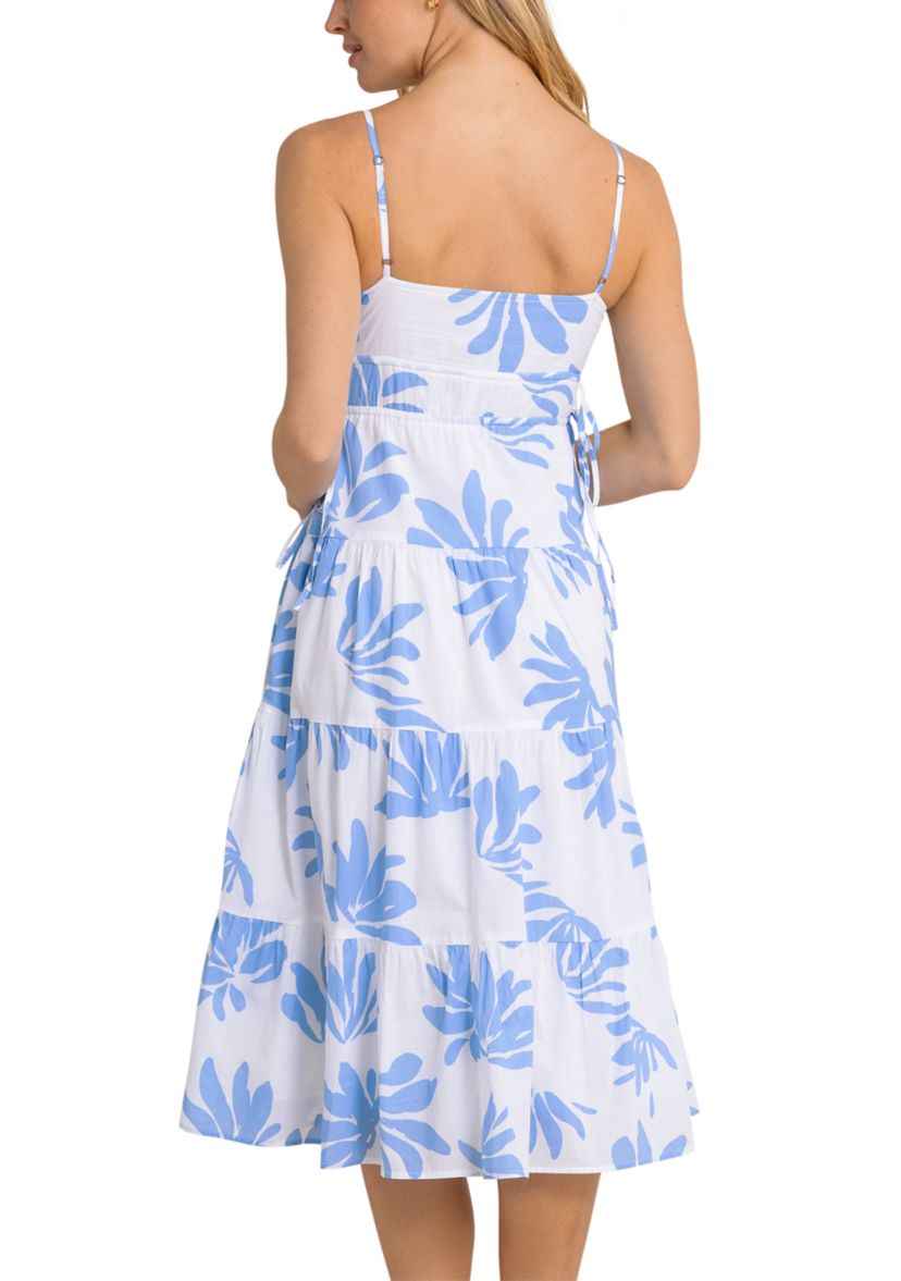 Raquel Luxe Leafy Midi Dress